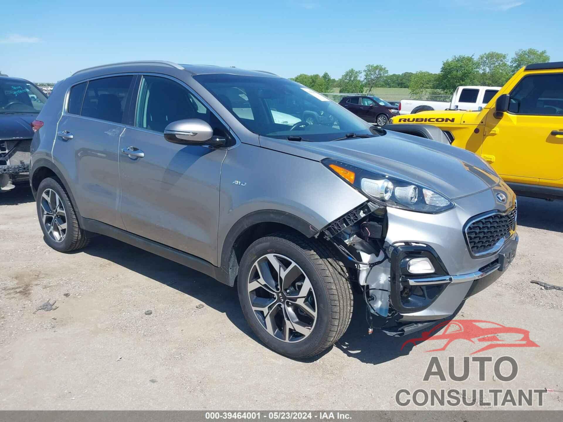 KIA SPORTAGE 2021 - KNDPNCAC9M7867999