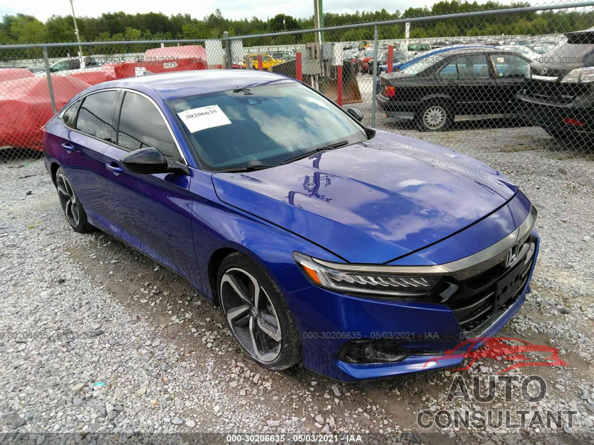 HONDA ACCORD SEDAN 2021 - 1HGCV1F30MA007294