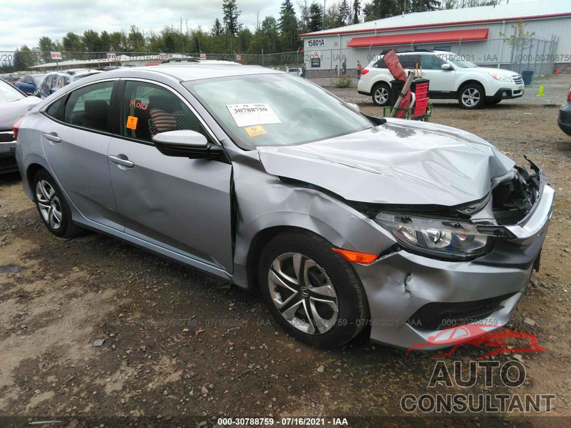 HONDA CIVIC SEDAN 2017 - 2HGFC2F57HH573101