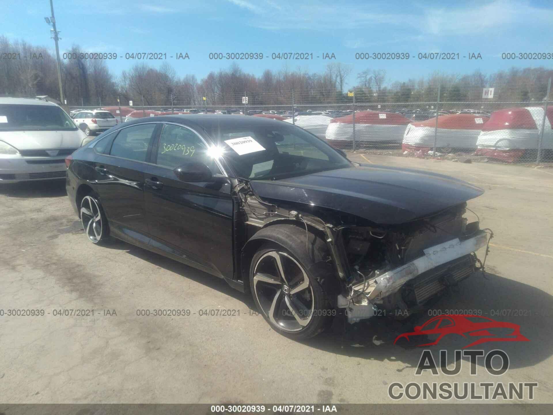HONDA ACCORD SEDAN 2018 - 1HGCV1F36JA036505