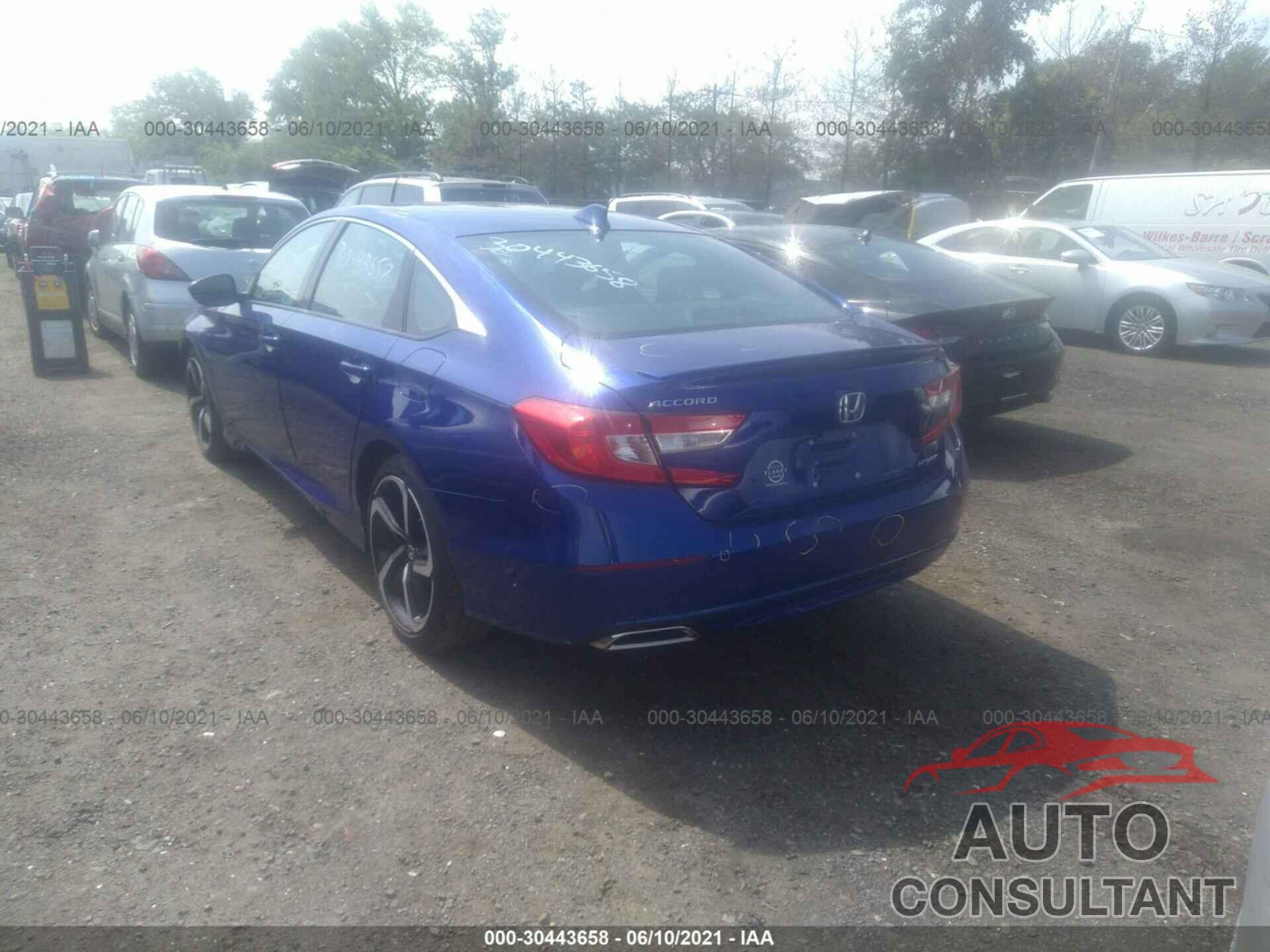 HONDA ACCORD SEDAN 2019 - 1HGCV1F33KA167375