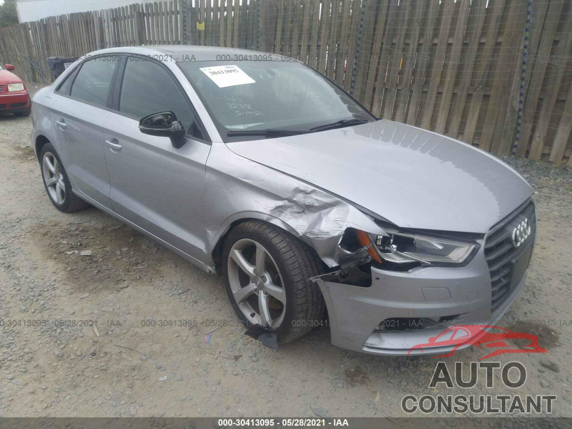 AUDI A3 2016 - WAUA7GFF5G1056943