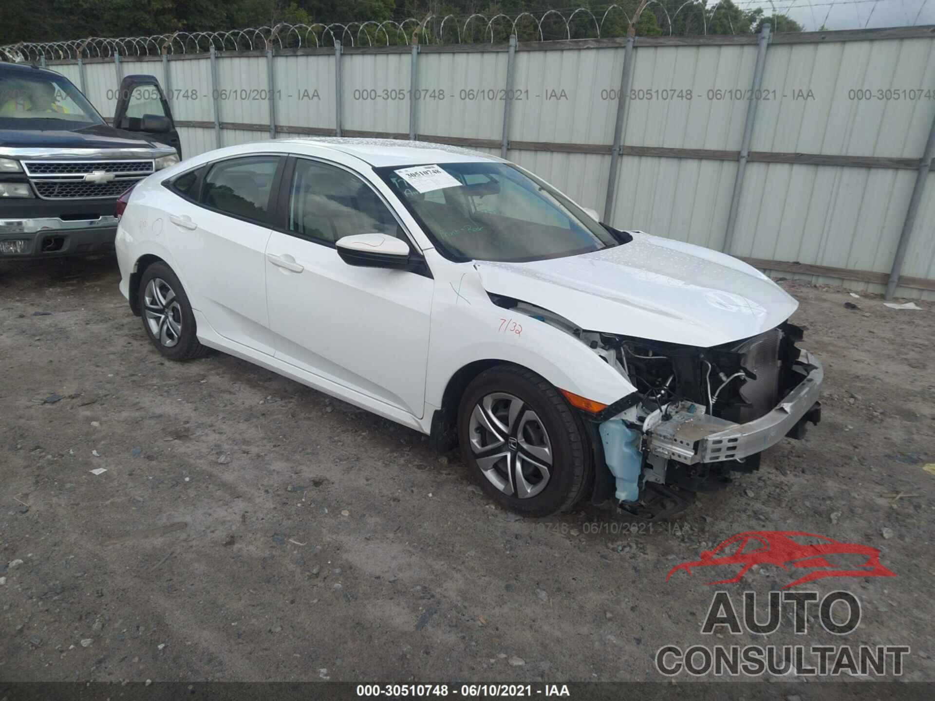 HONDA CIVIC SEDAN 2016 - 19XFC2F55GE029477