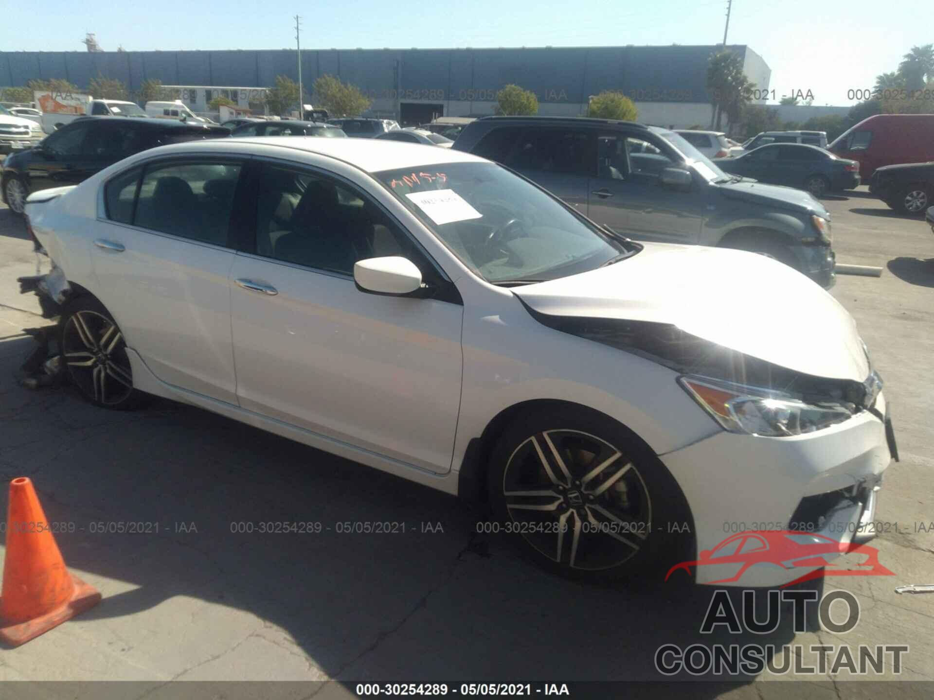 HONDA ACCORD SEDAN 2016 - 1HGCR2F56GA190393