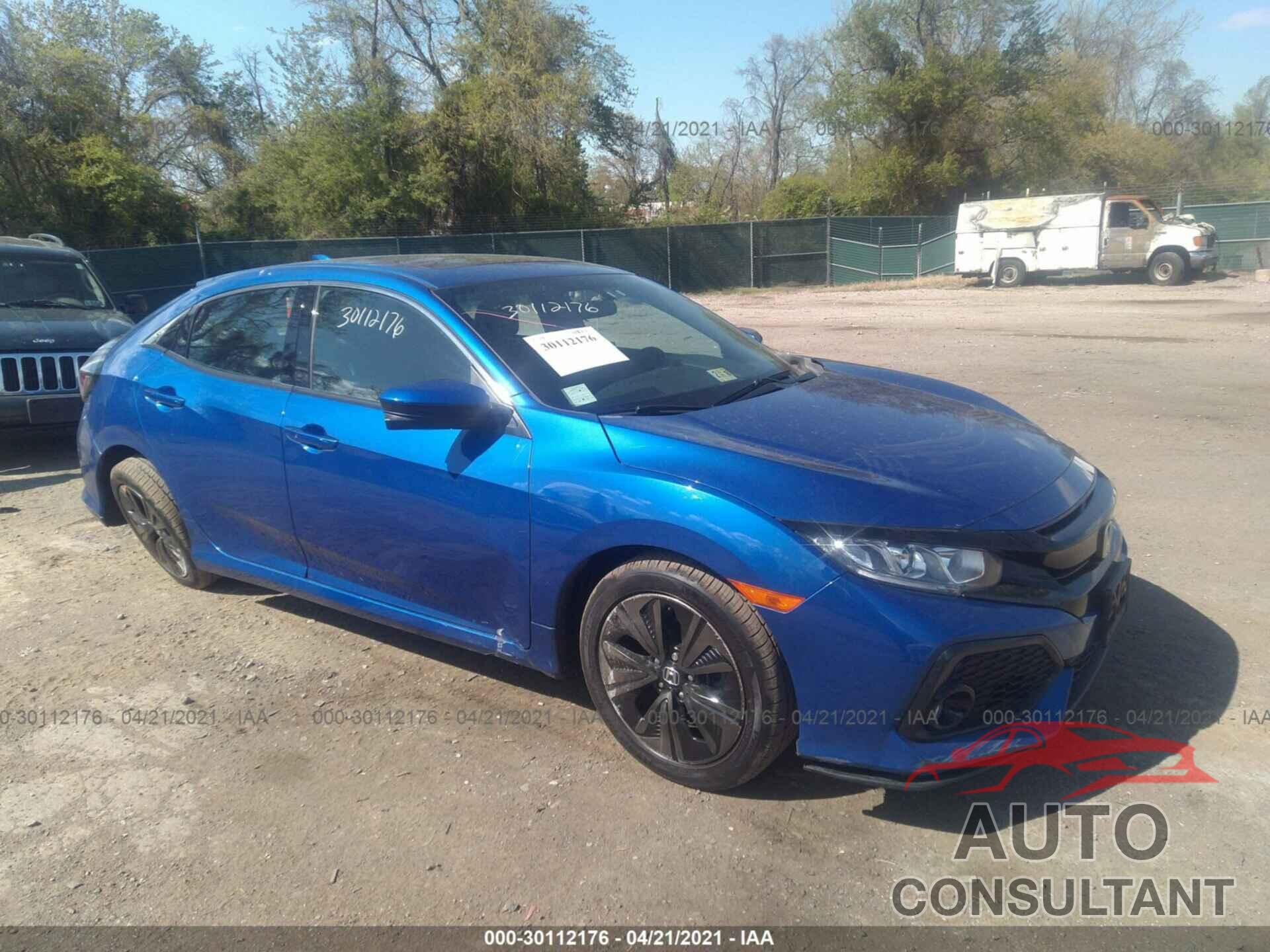 HONDA CIVIC HATCHBACK 2017 - SHHFK7H53HU217101