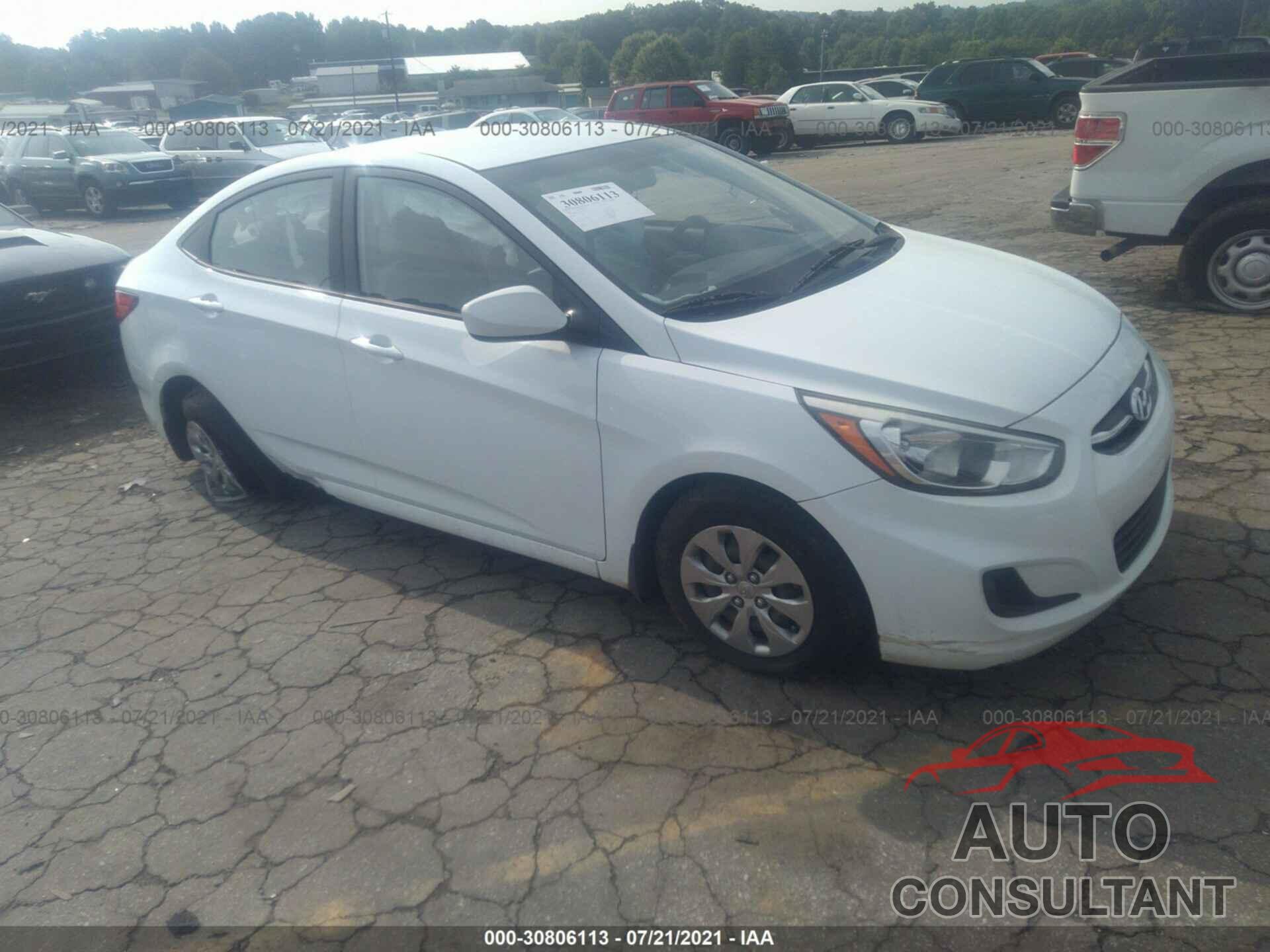 HYUNDAI ACCENT 2016 - KMHCT4AE4GU103782