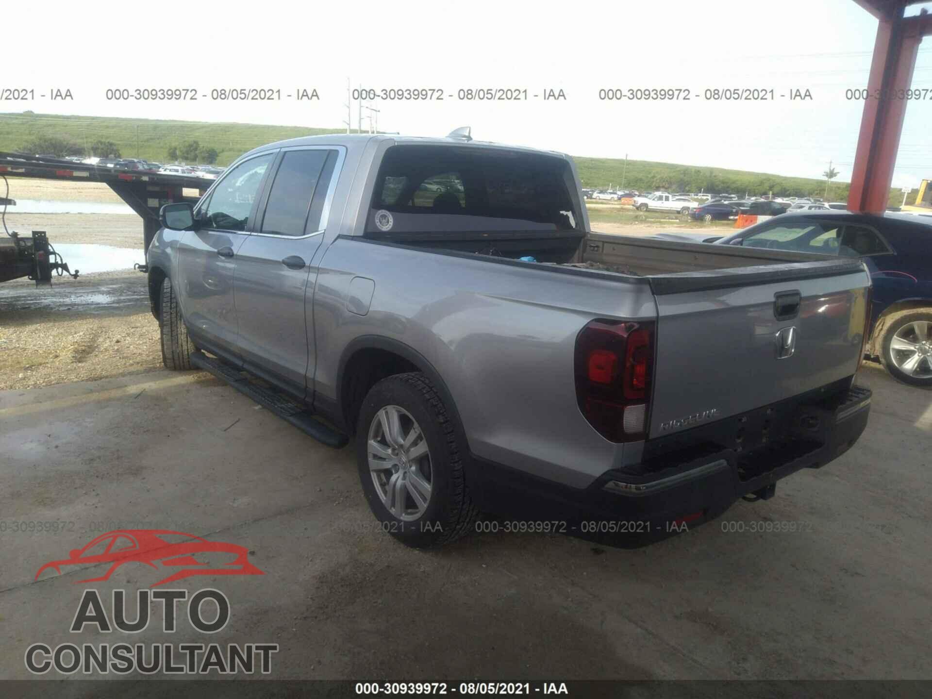HONDA RIDGELINE 2017 - 5FPYK2F24HB009712