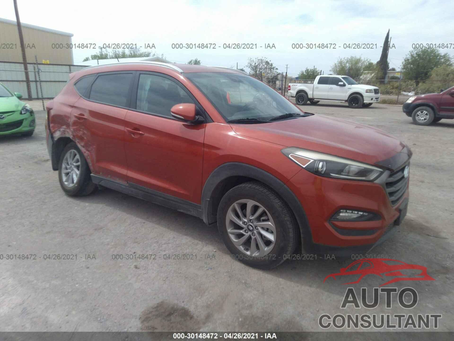 HYUNDAI TUCSON 2016 - KM8J33A25GU093982