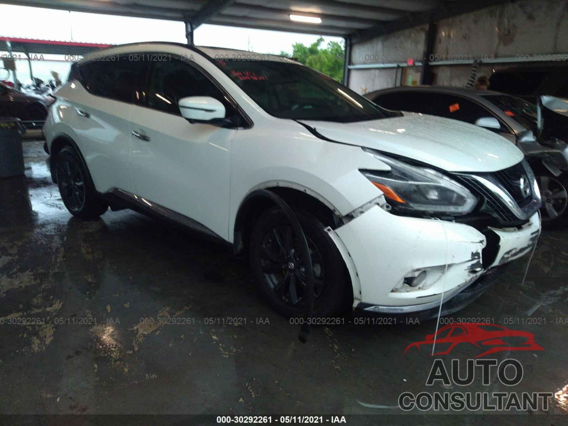 NISSAN MURANO 2018 - 5N1AZ2MG4JN131364