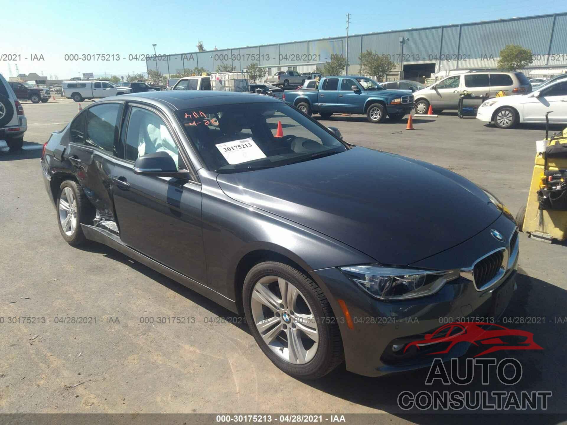BMW 3 SERIES 2016 - WBA8E9G51GNU28972