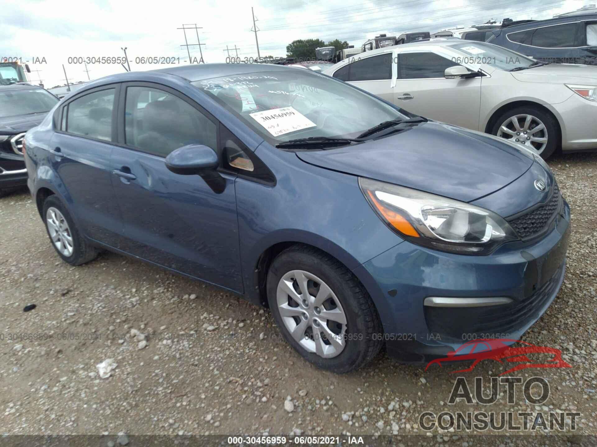 KIA RIO 2016 - KNADM4A33G6596795