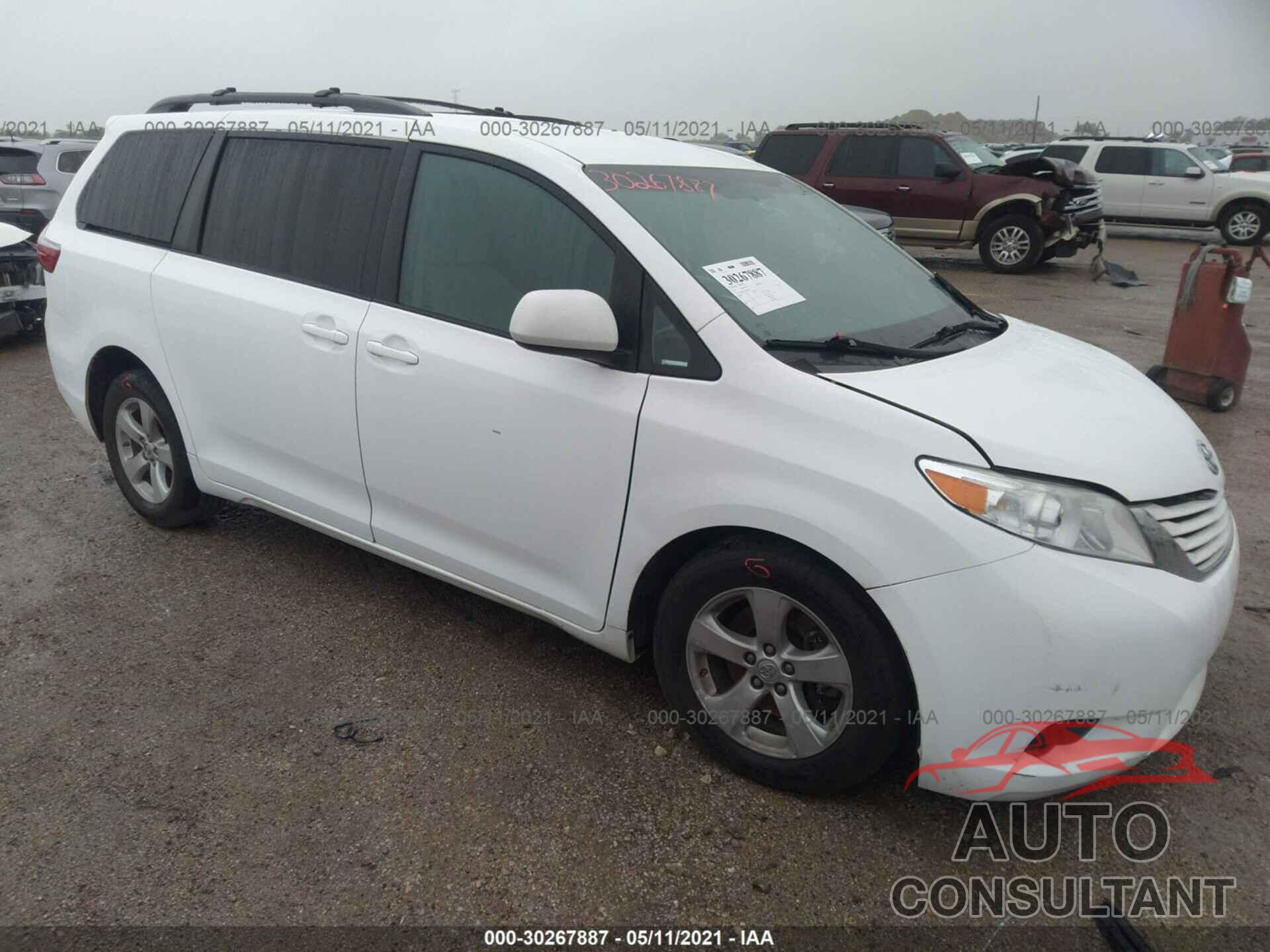 TOYOTA SIENNA 2017 - 5TDKZ3DC2HS845655