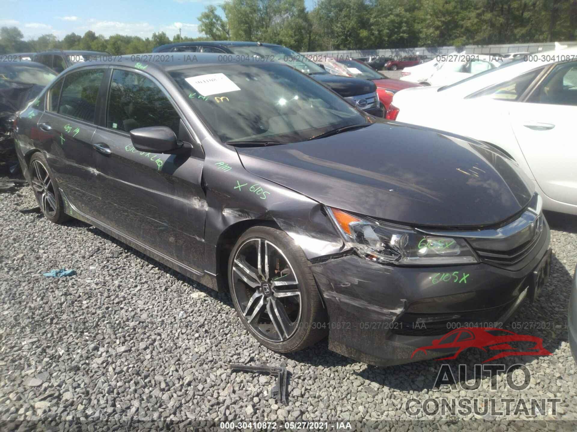 HONDA ACCORD SEDAN 2017 - 1HGCR2F1XHA165401