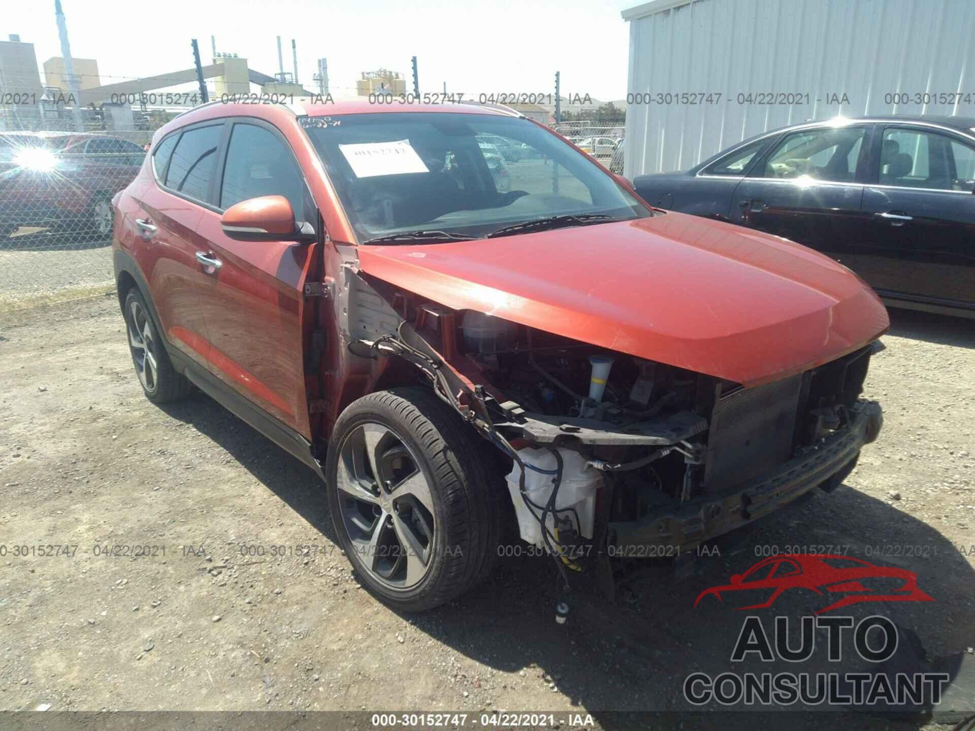 HYUNDAI TUCSON 2016 - KM8J33A28GU193414