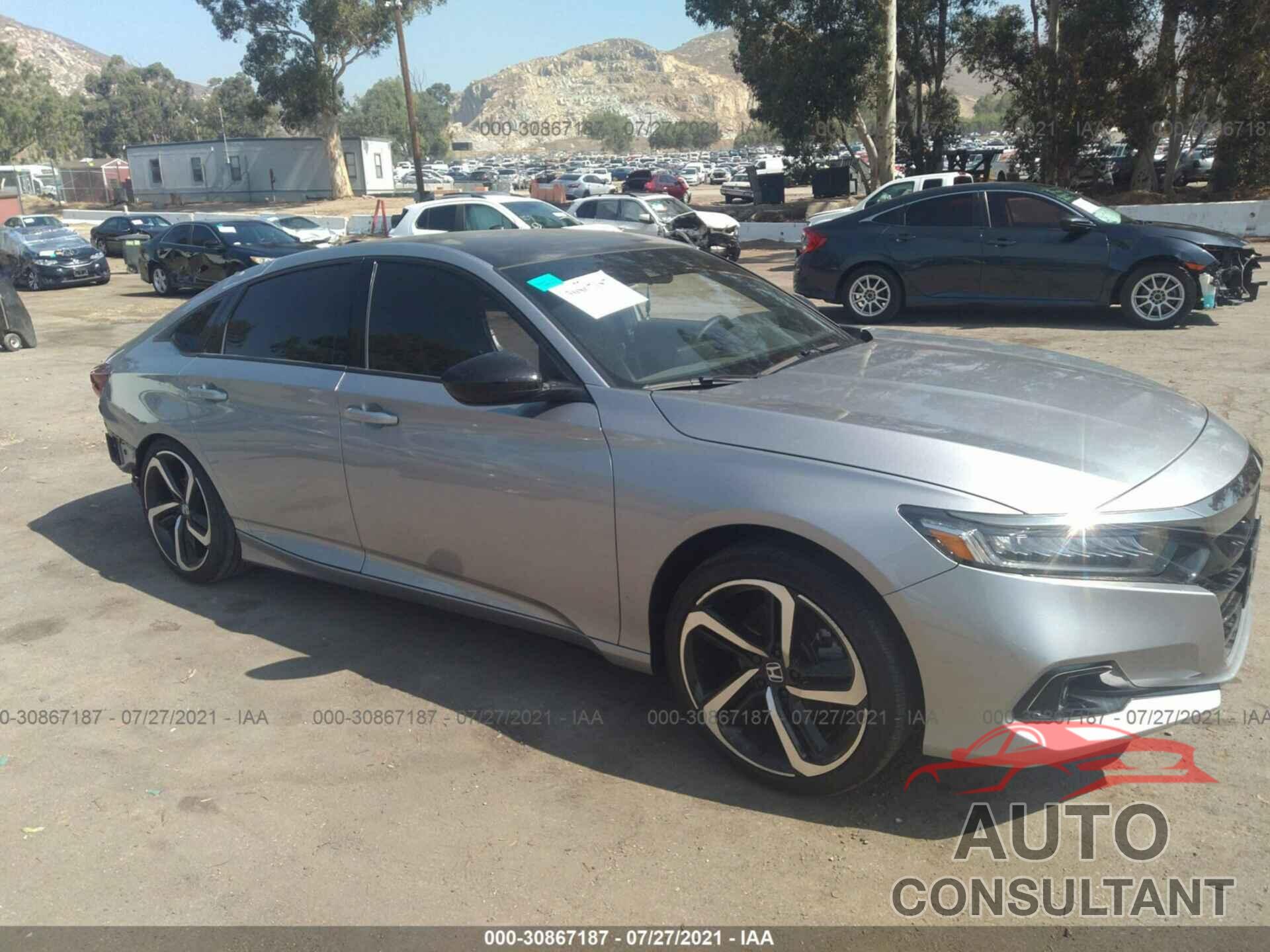 HONDA ACCORD SEDAN 2021 - 1HGCV1F32MA030852