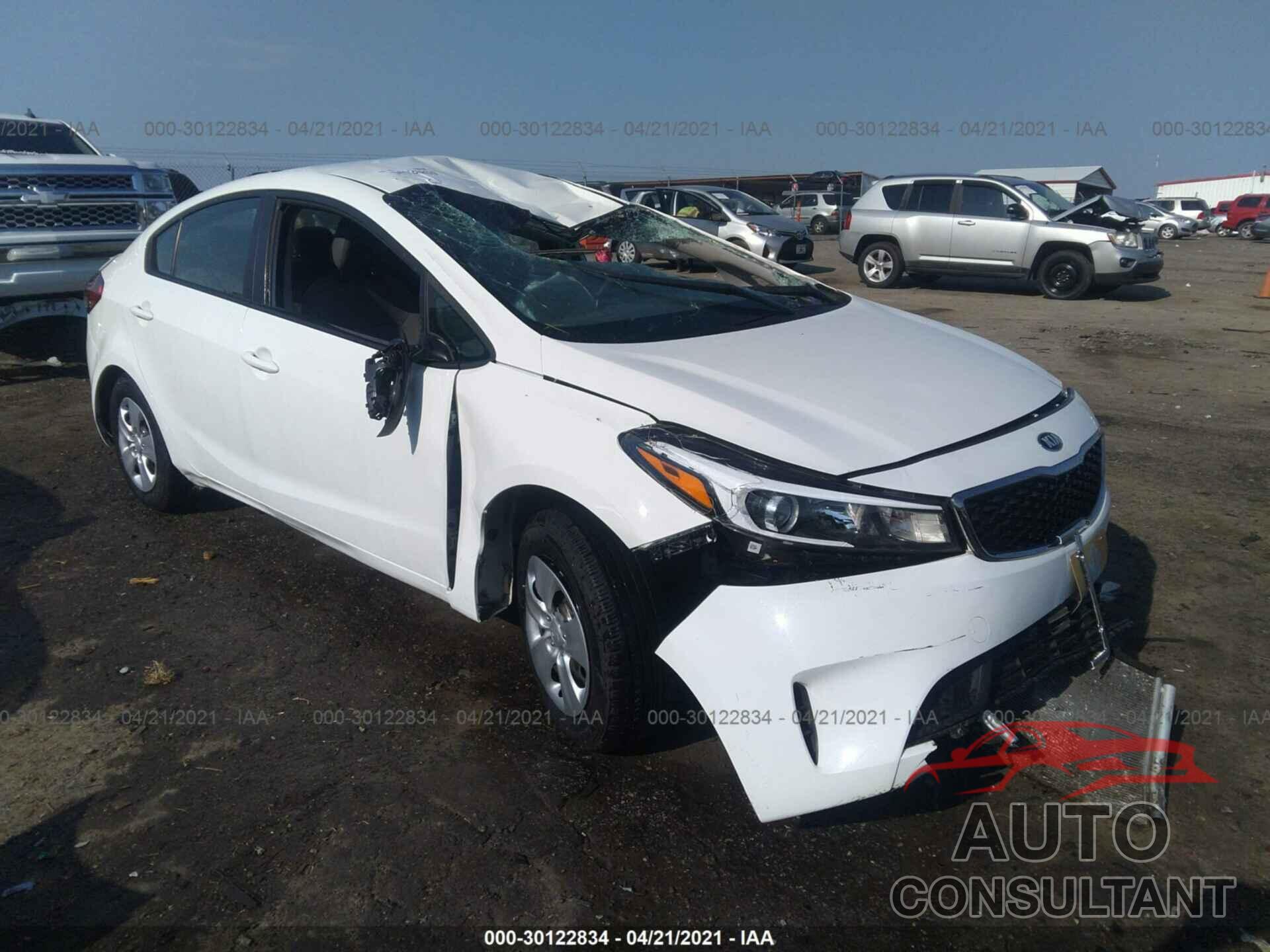 KIA FORTE 2017 - 3KPFK4A70HE118589