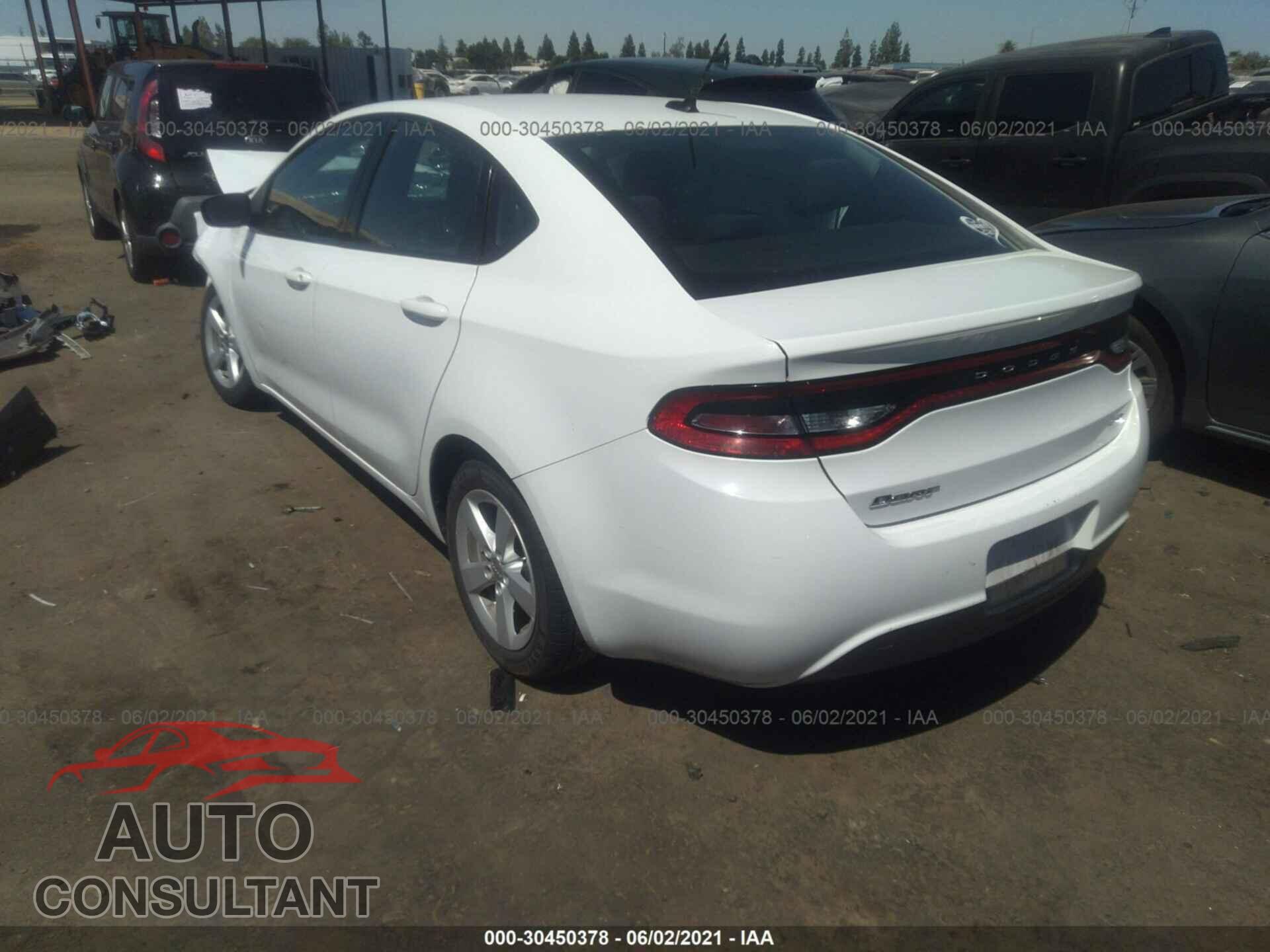 DODGE DART 2016 - 1C3CDFBB7GD766401