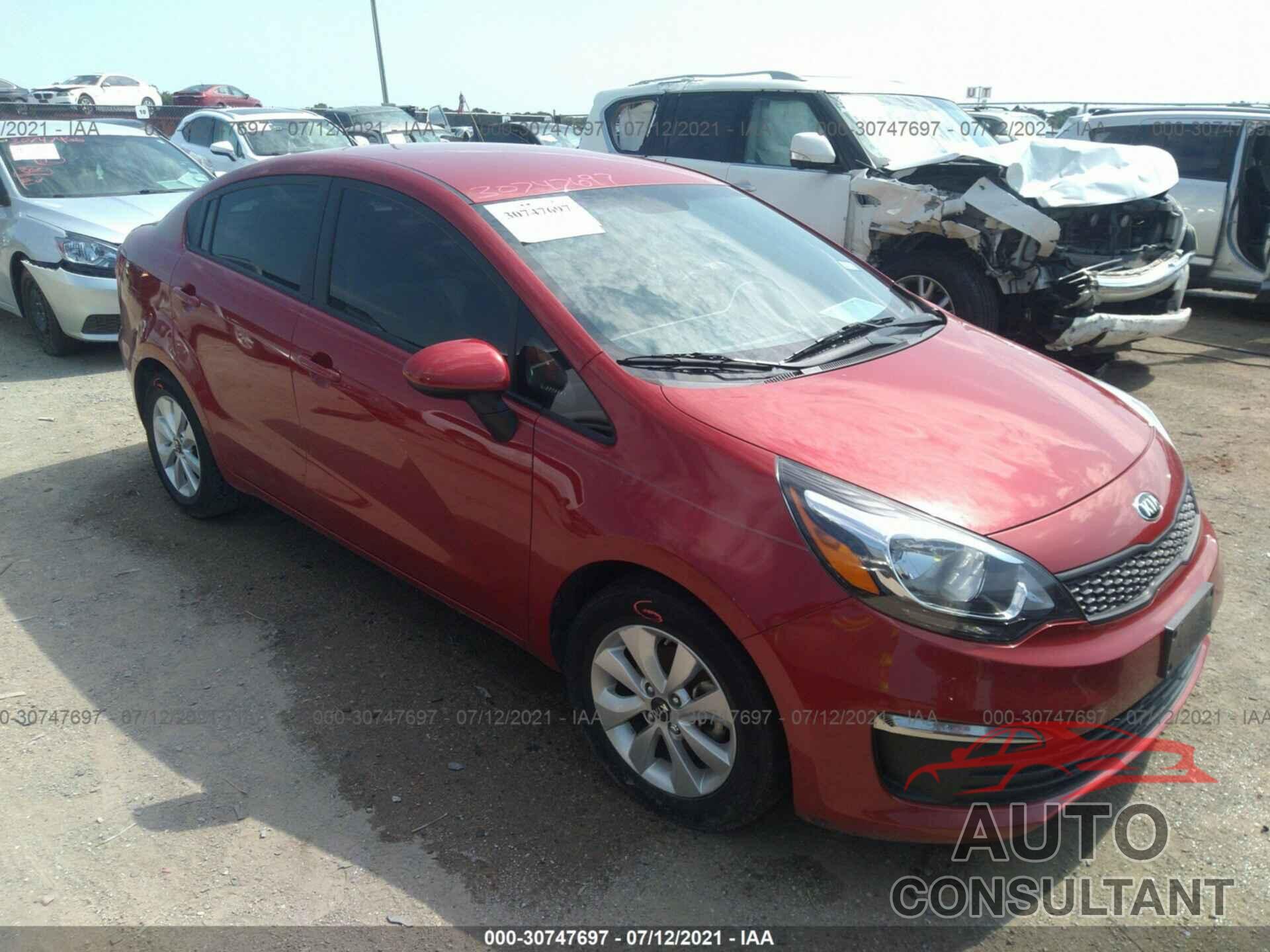 KIA RIO 2017 - KNADM4A36H6061574