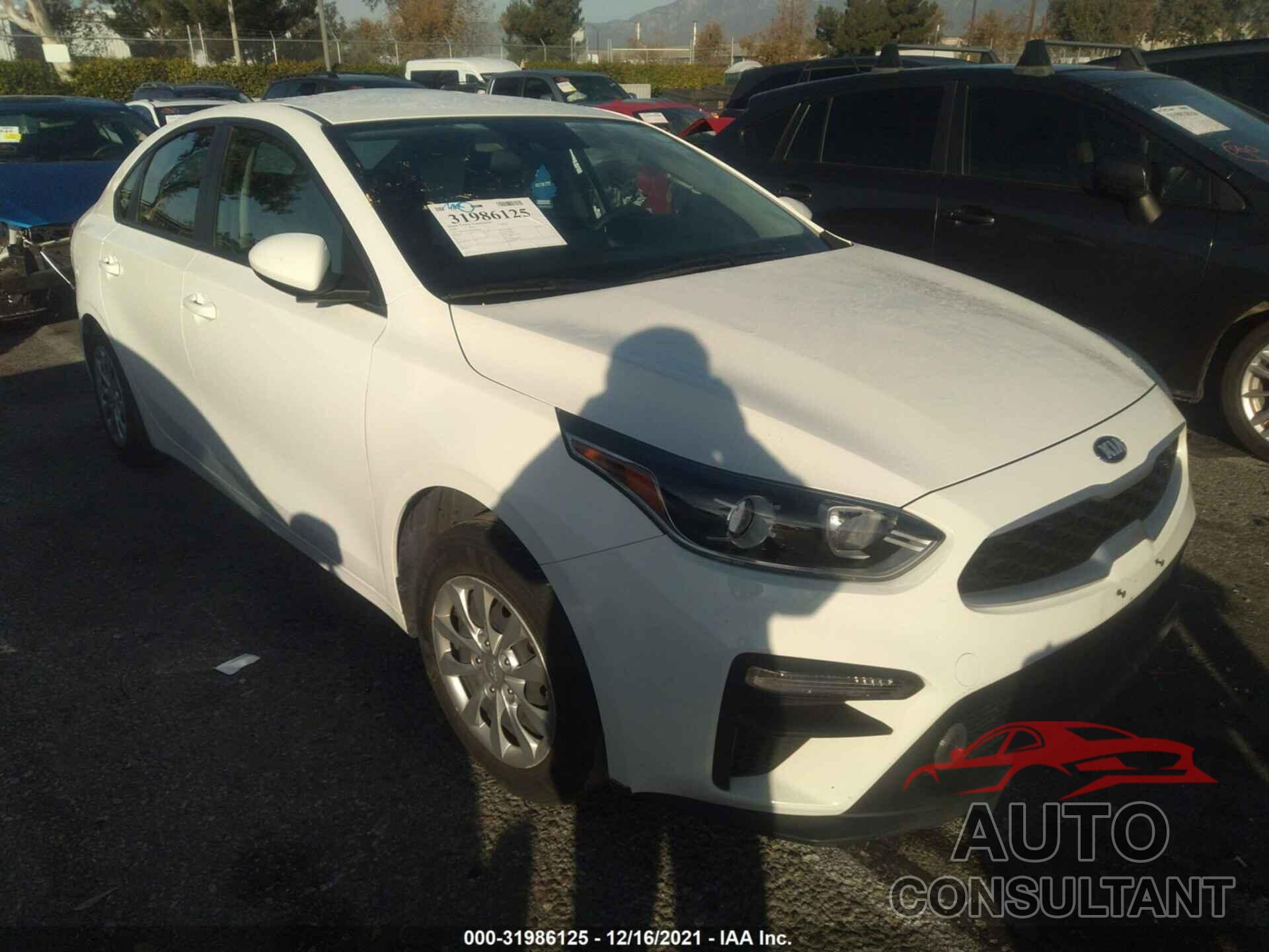 KIA FORTE 2020 - 3KPF24AD4LE180849