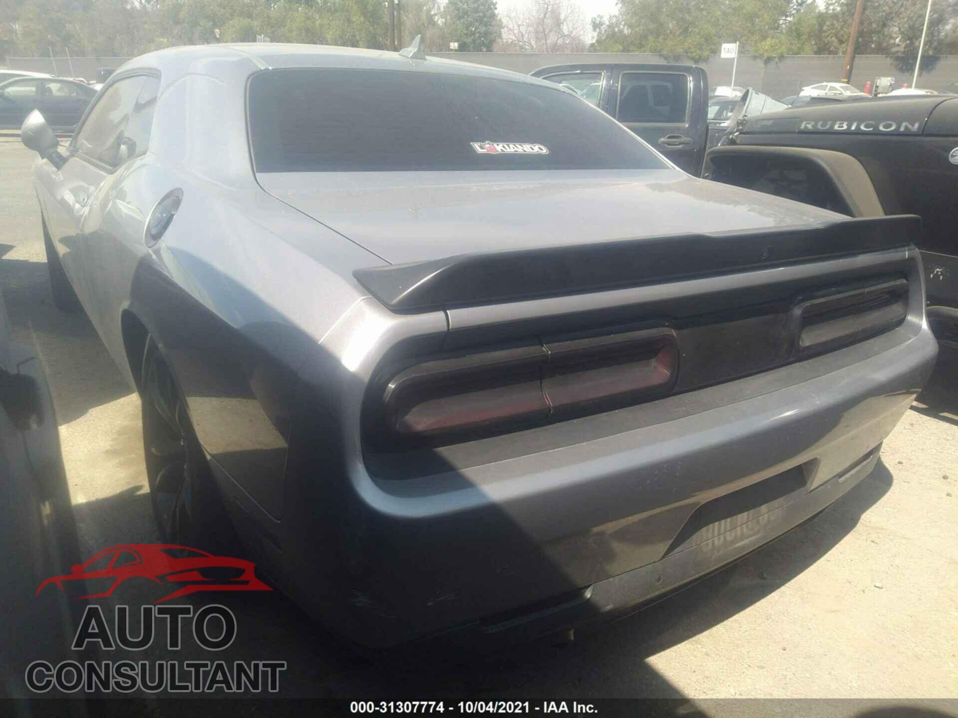 DODGE CHALLENGER 2016 - 2C3CDZAG3GH177475