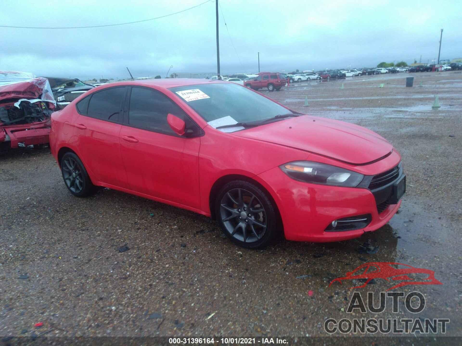 DODGE DART 2016 - 1C3CDFBB4GD630386