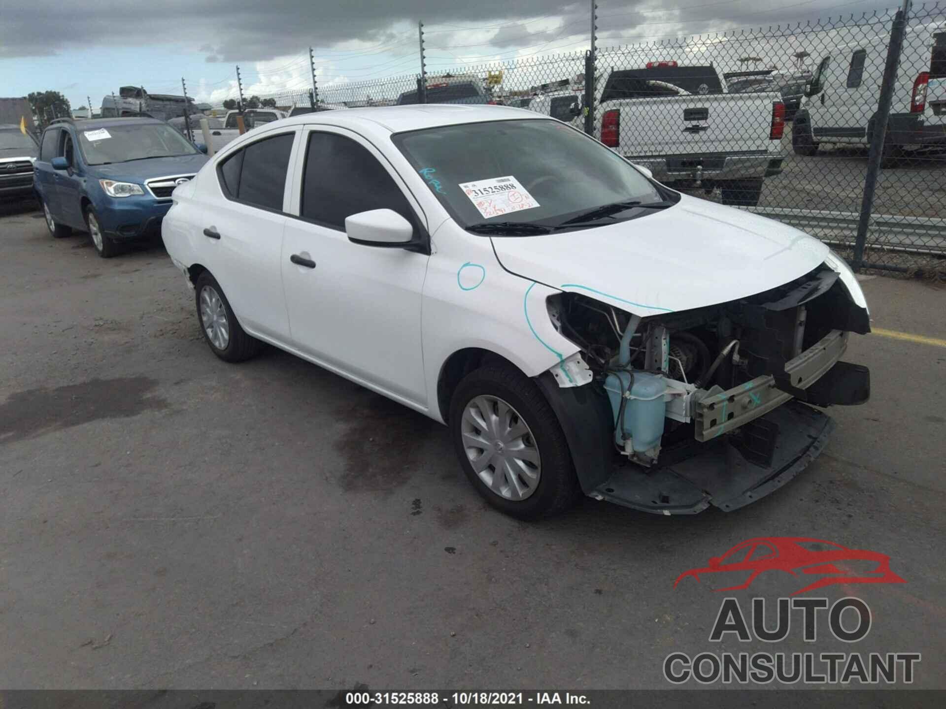 NISSAN VERSA 2016 - 3N1CN7AP0GL833364
