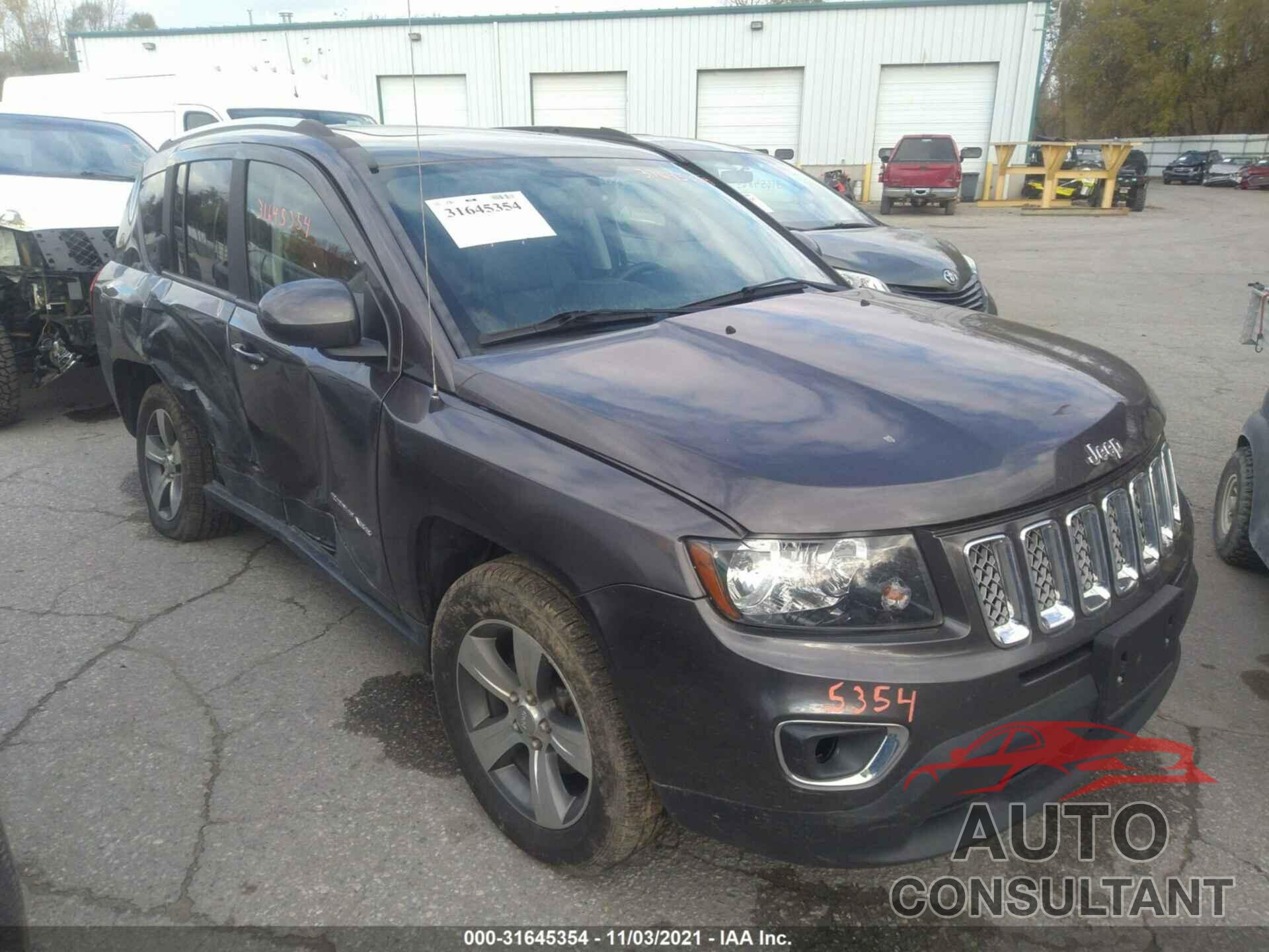 JEEP COMPASS 2017 - 1C4NJDEB4HD192614