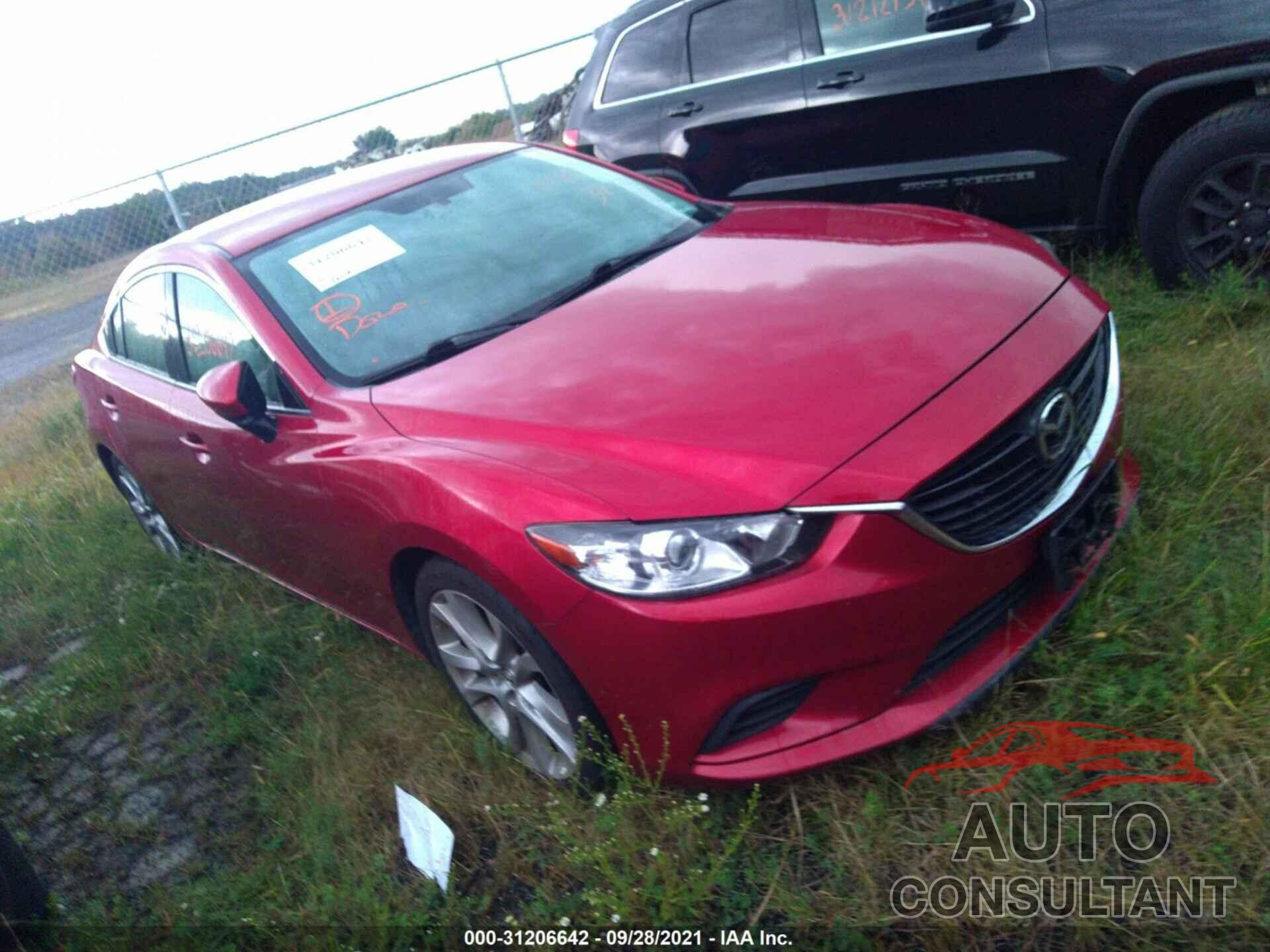 MAZDA MAZDA6 2016 - JM1GJ1V59G1400214