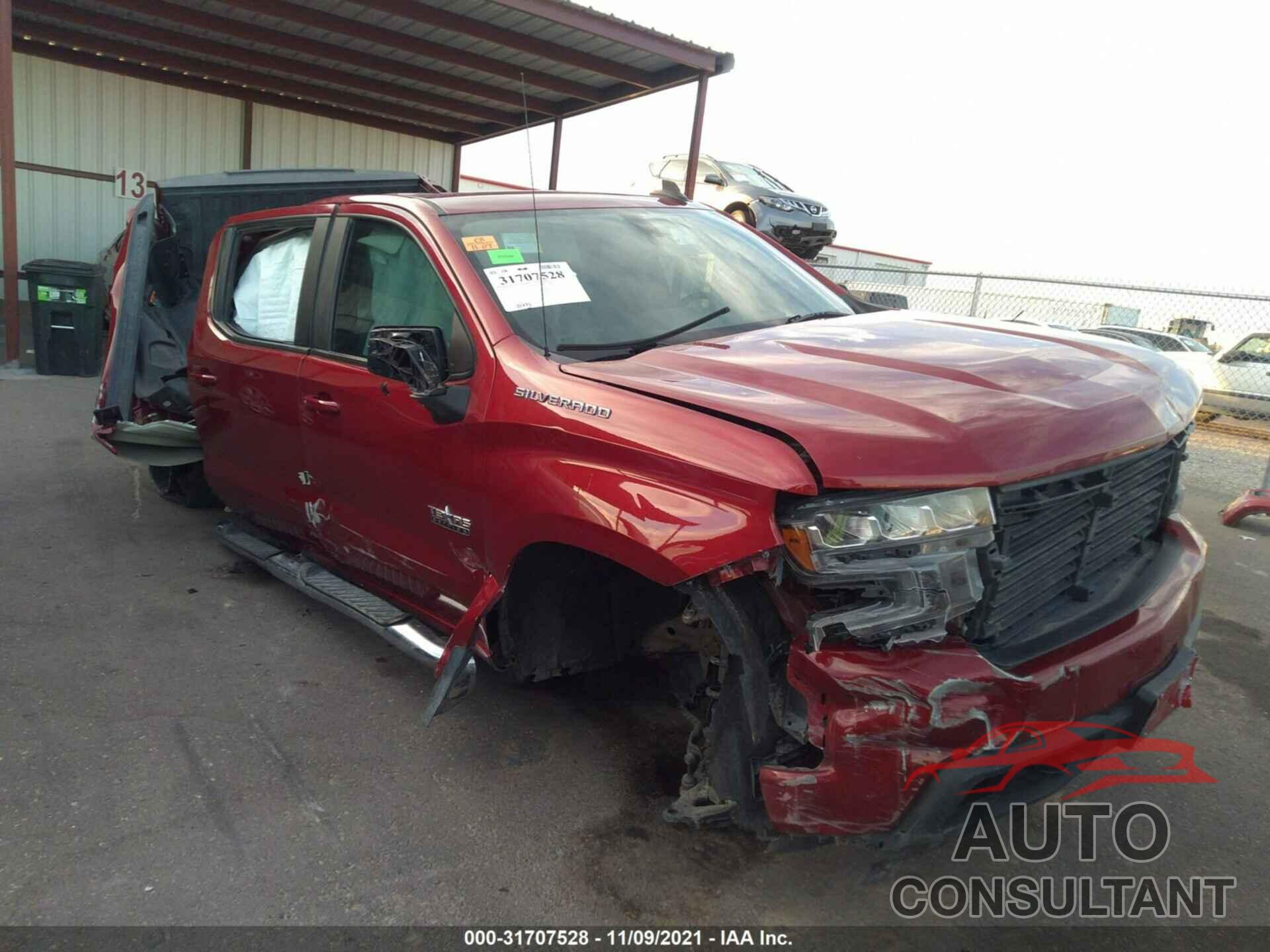 CHEVROLET SILVERADO 1500 2020 - 3GCPWDED4LG160768