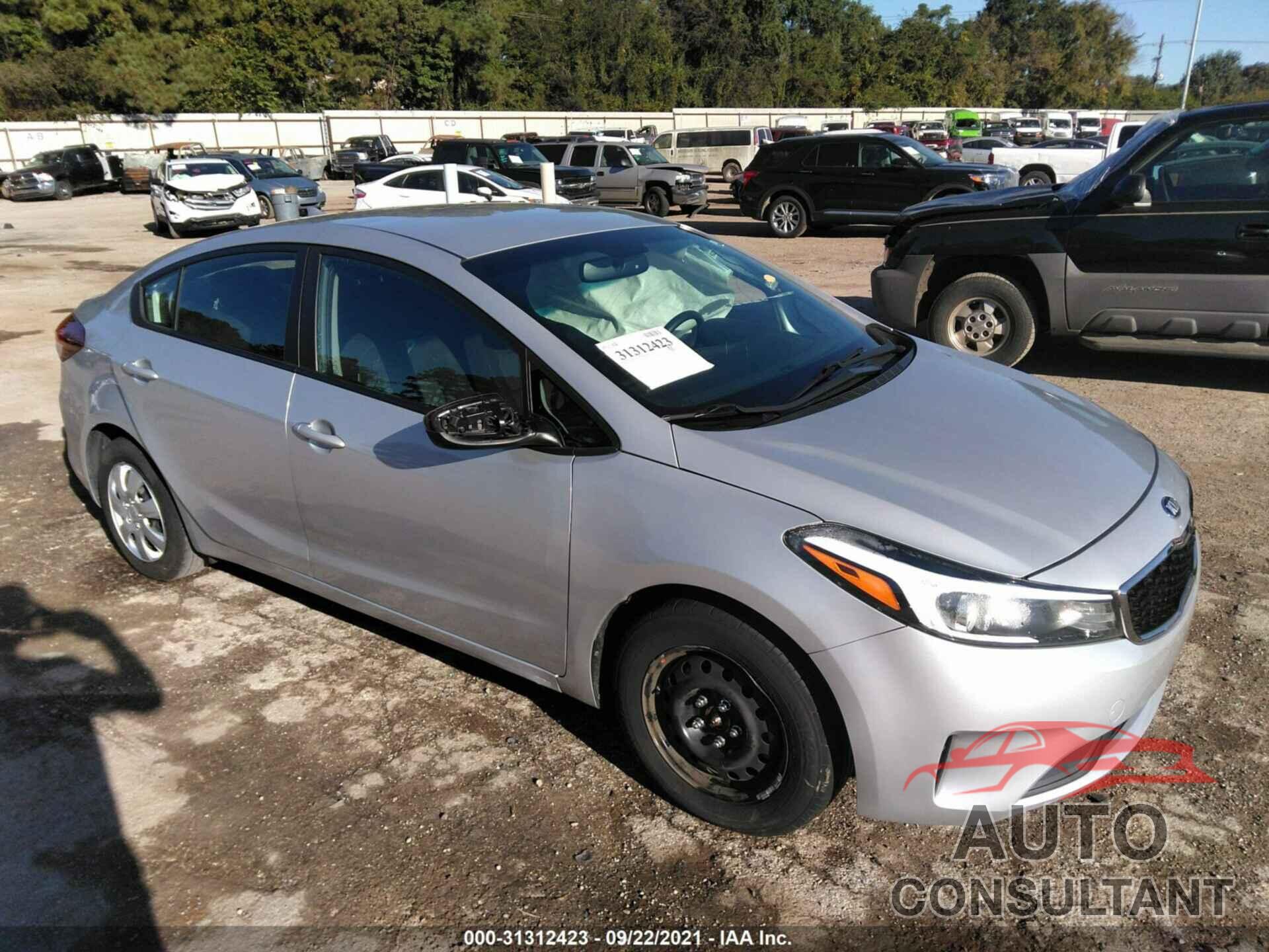 KIA FORTE 2018 - 3KPFK4A78JE257679