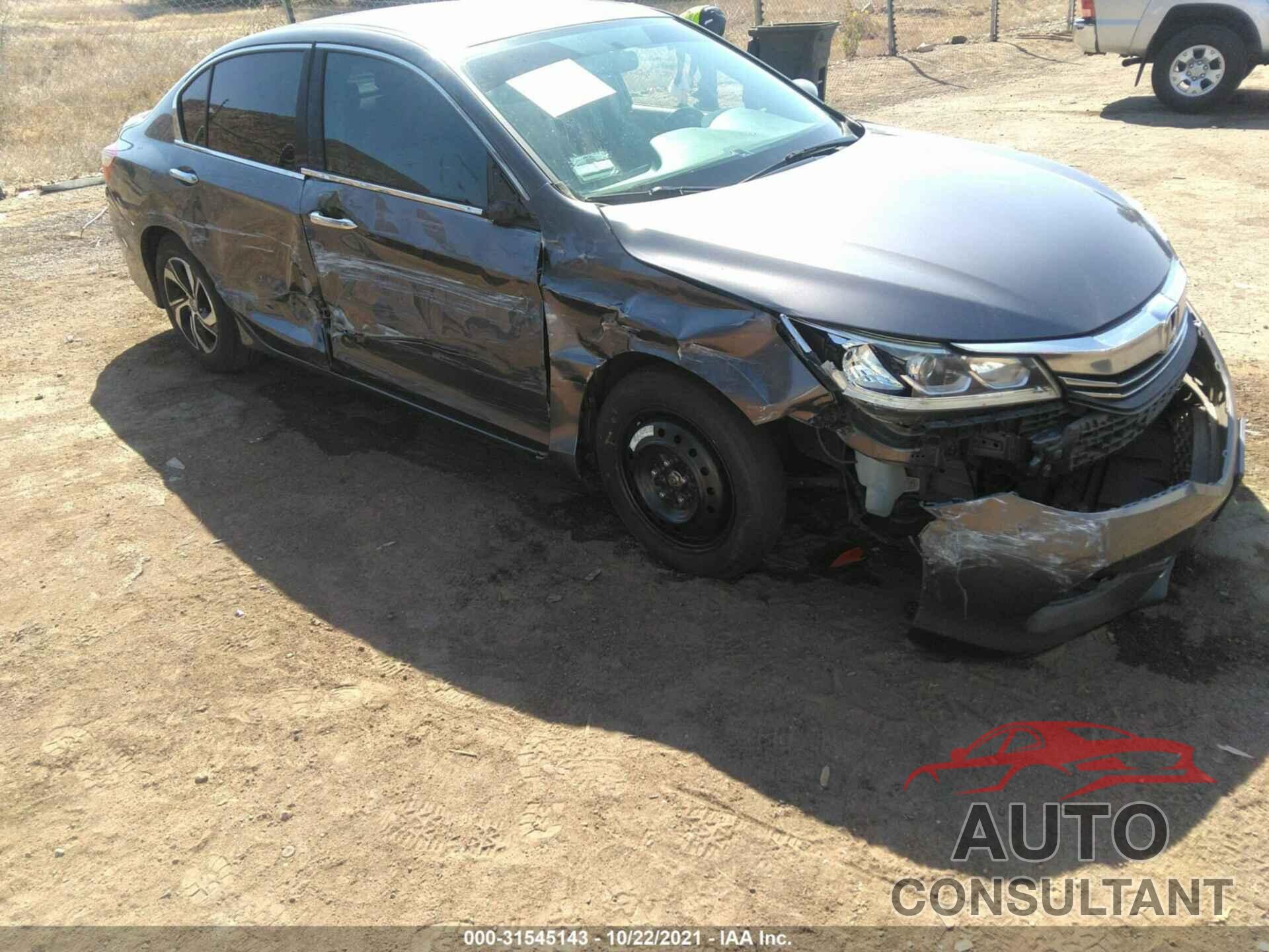 HONDA ACCORD SEDAN 2017 - 1HGCR2F36HA001113