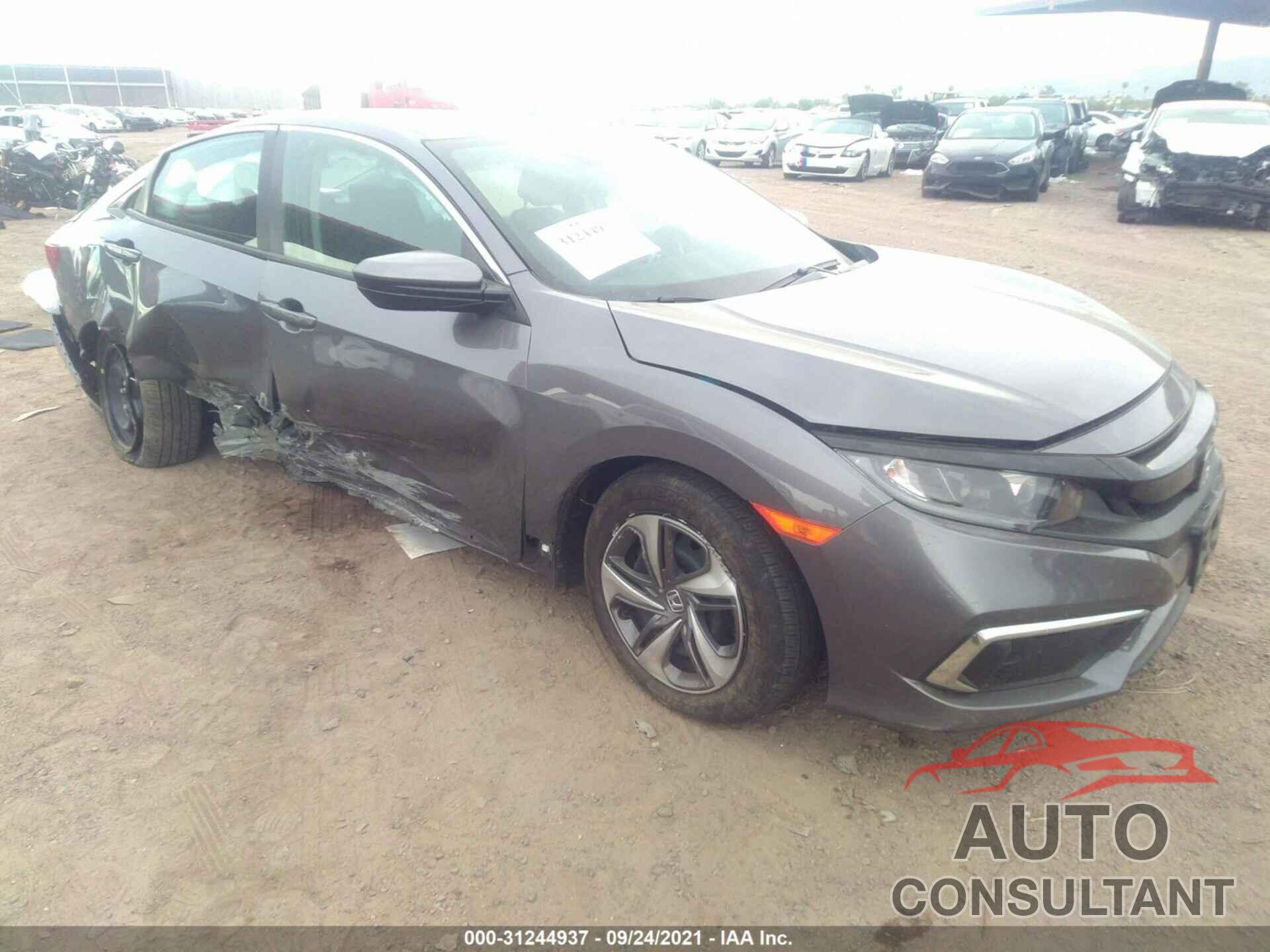 HONDA CIVIC SEDAN 2020 - 19XFC2F65LE211361