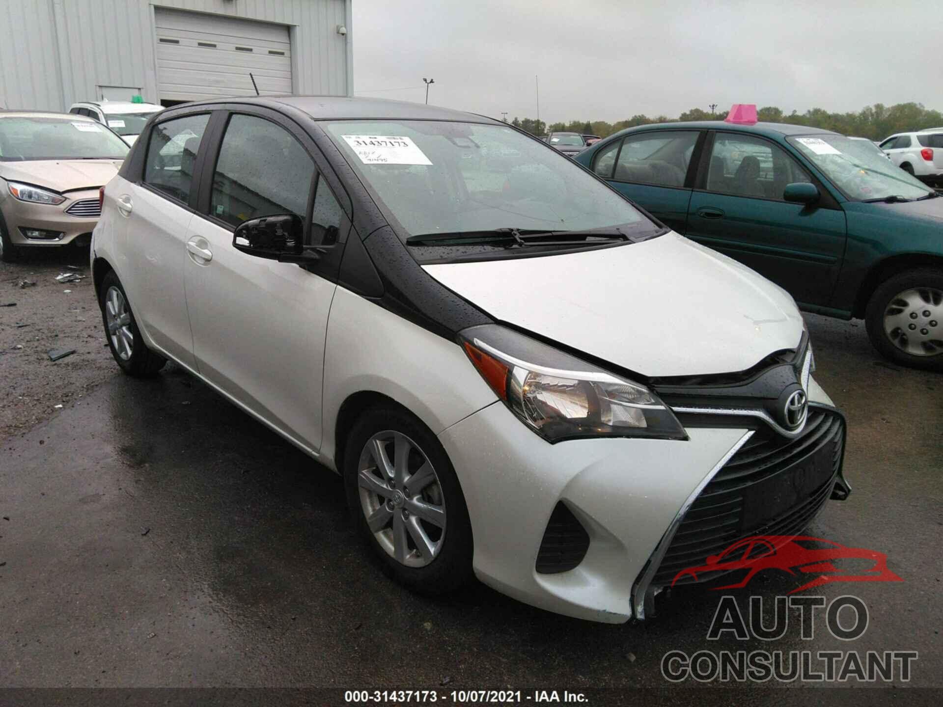 TOYOTA YARIS 2017 - VNKKTUD39HA077040