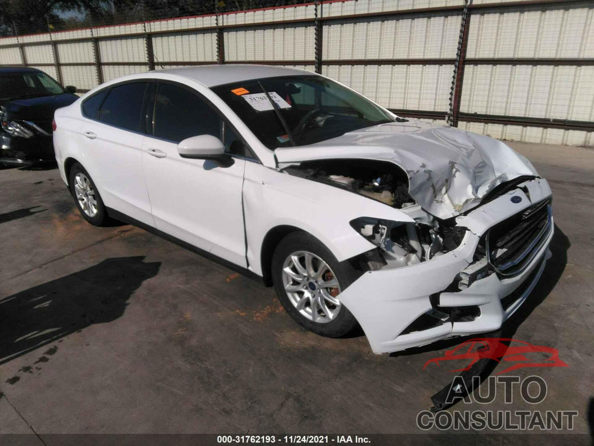 FORD FUSION 2016 - 3FA6P0G76GR340598