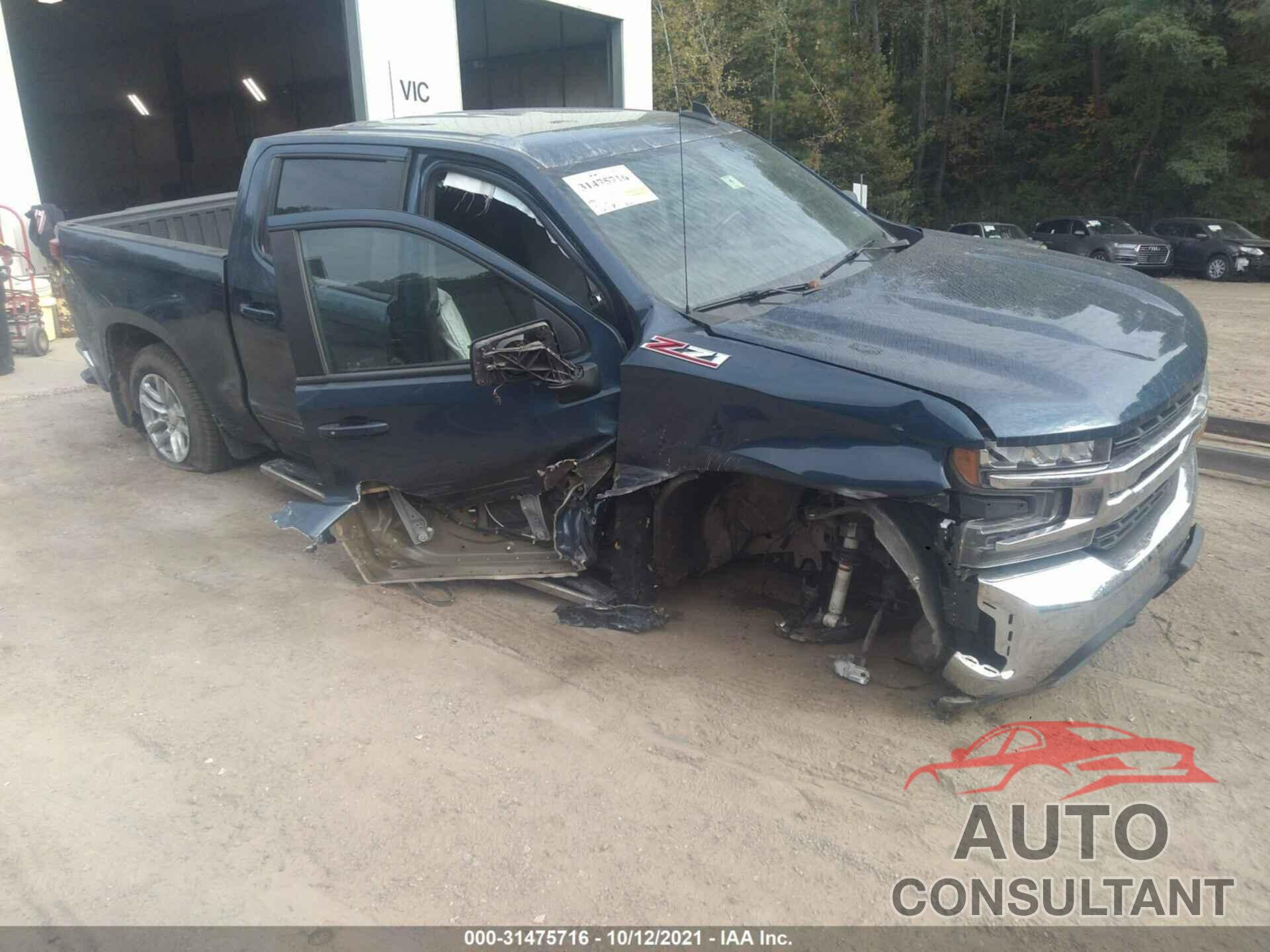 CHEVROLET SILVERADO 1500 2019 - 1GCUYDED5KZ186680