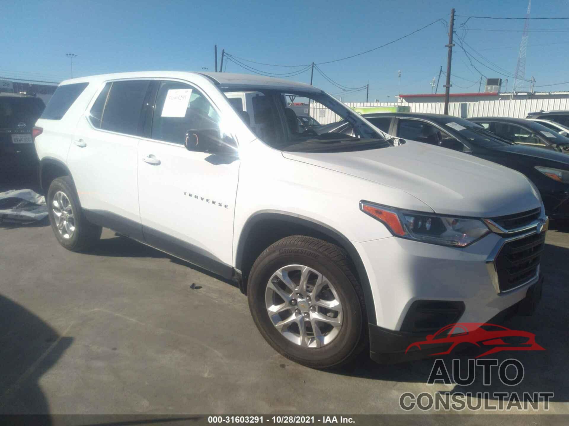 CHEVROLET TRAVERSE 2020 - 1GNERFKW0LJ284378