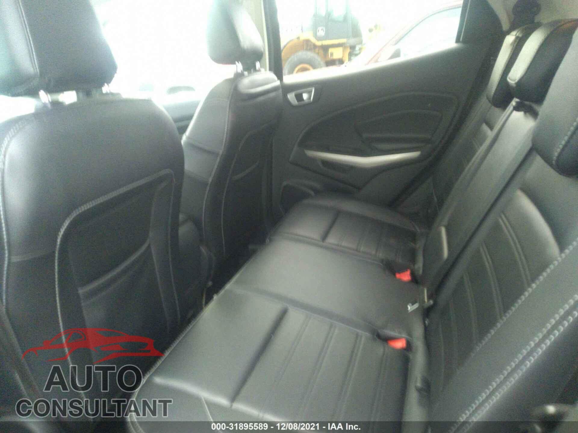 FORD ECOSPORT 2019 - MAJ6S3KL2KC260551