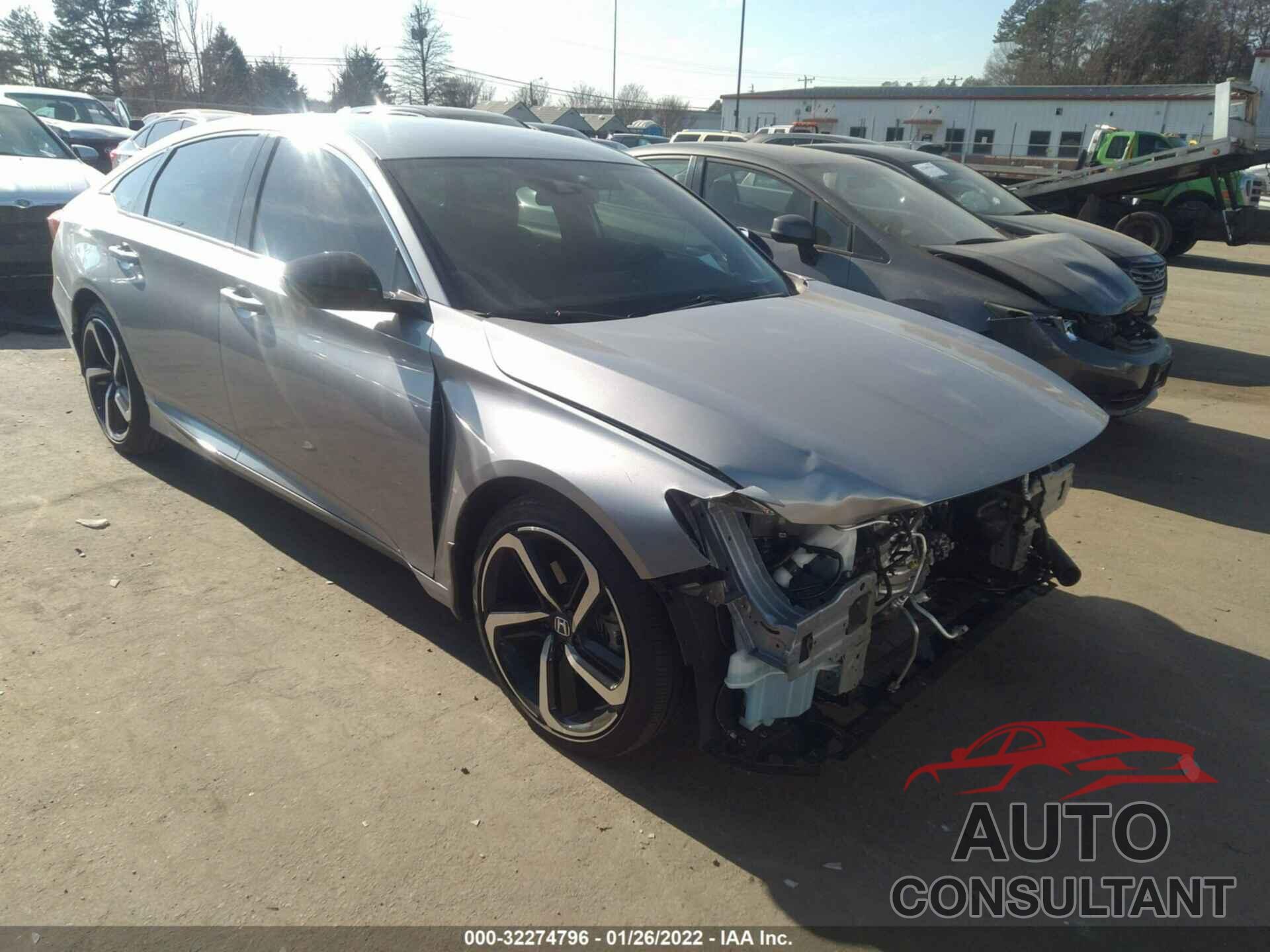 HONDA ACCORD SEDAN 2021 - 1HGCV1F3XMA078406