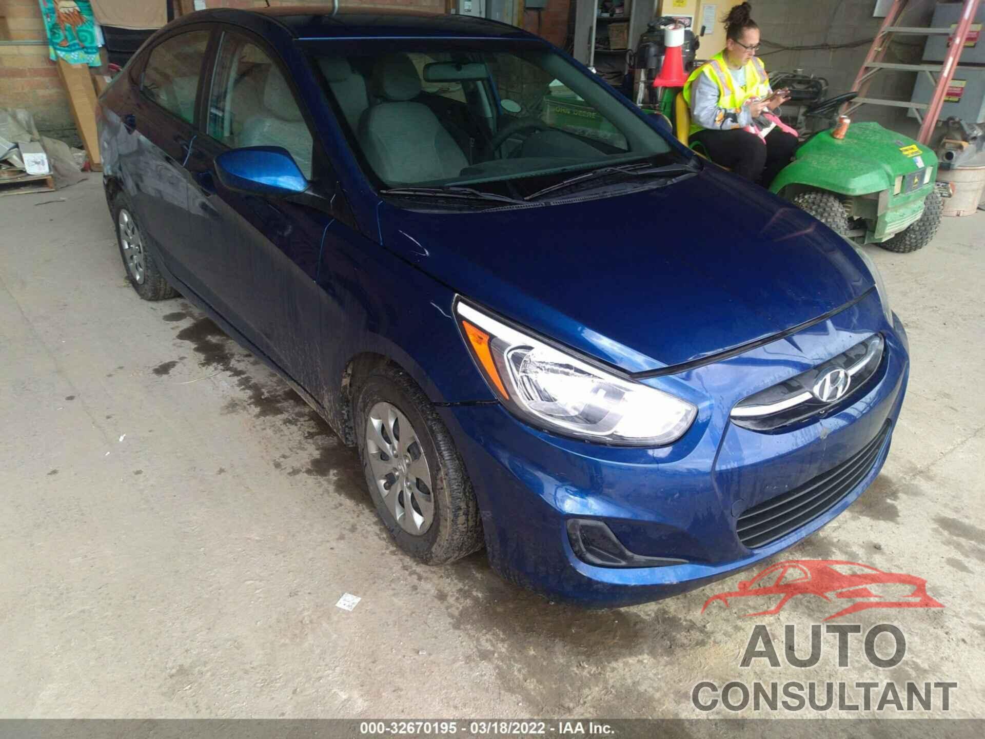 HYUNDAI ACCENT 2016 - KMHCT4AE6GU103704