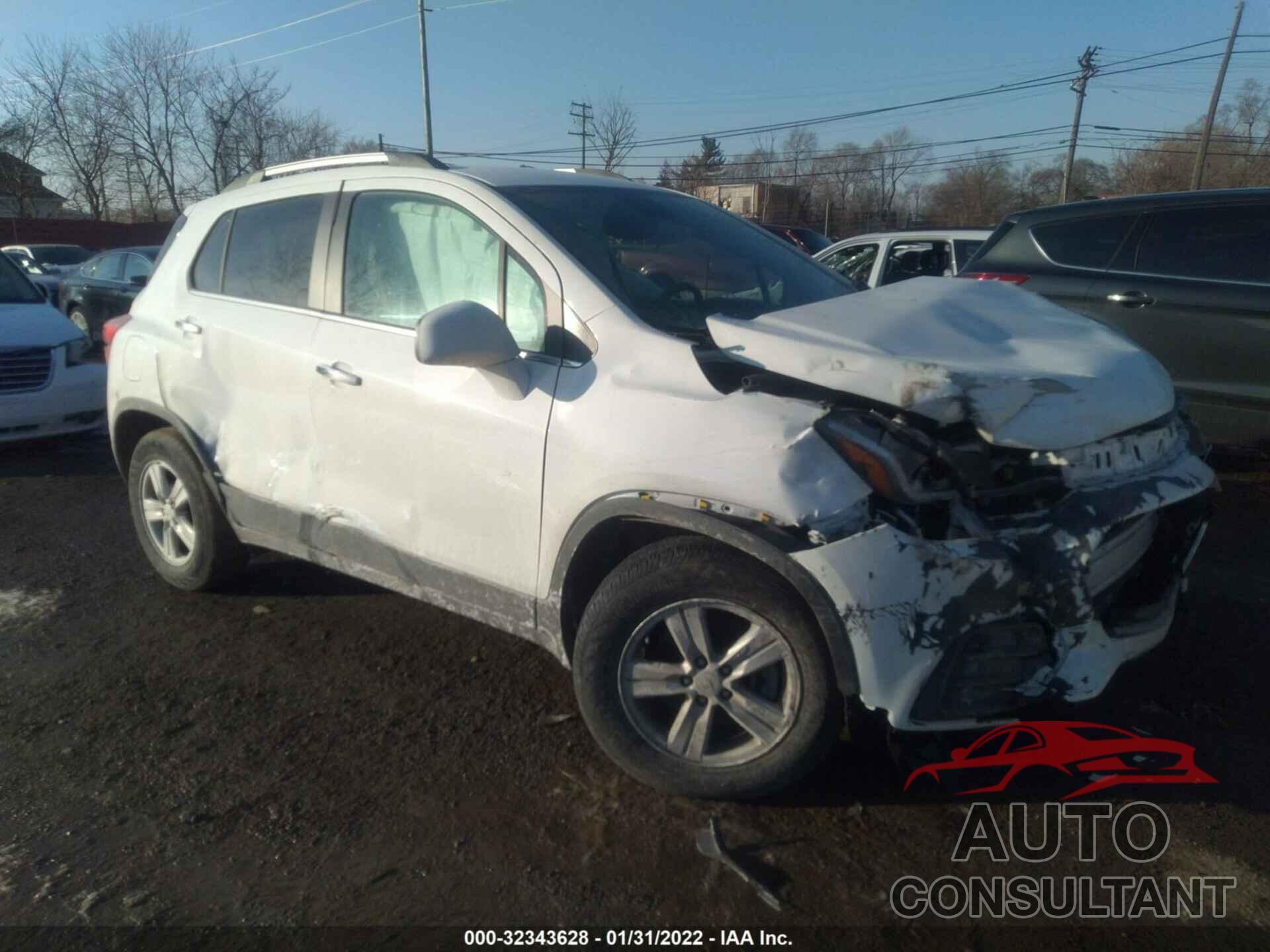 CHEVROLET TRAX 2019 - KL7CJLSB8KB754133