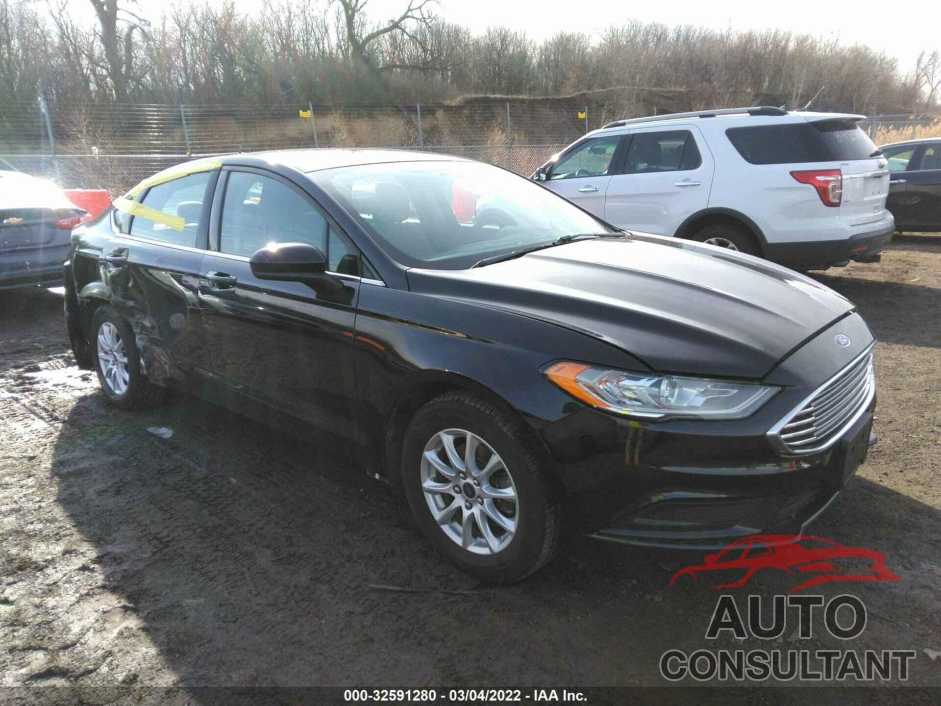 FORD FUSION 2017 - 3FA6P0G72HR340468