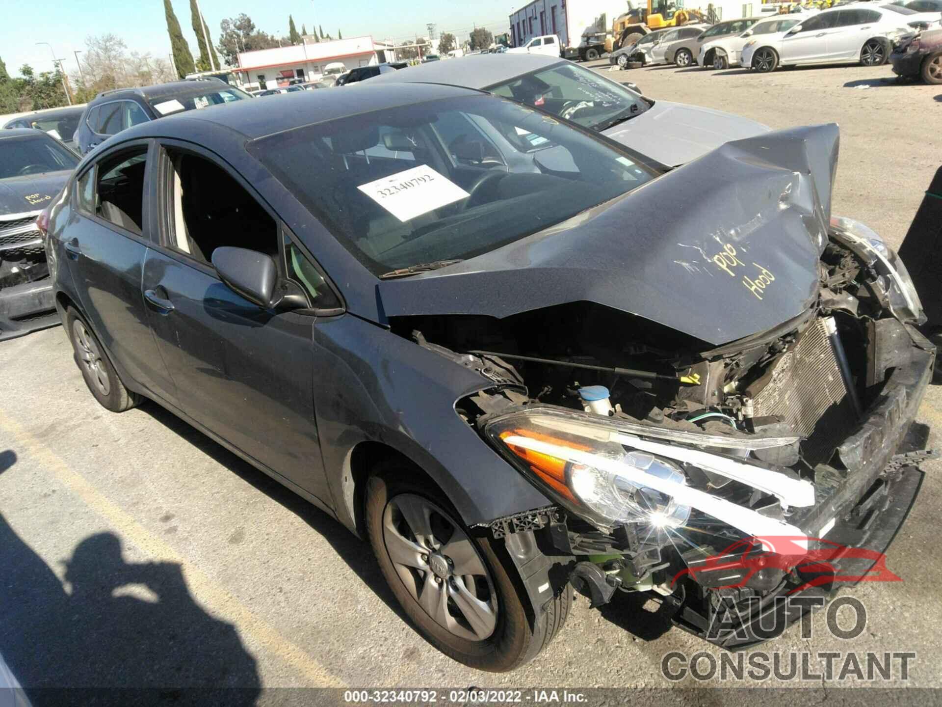 KIA FORTE 2016 - KNAFK4A65G5573436
