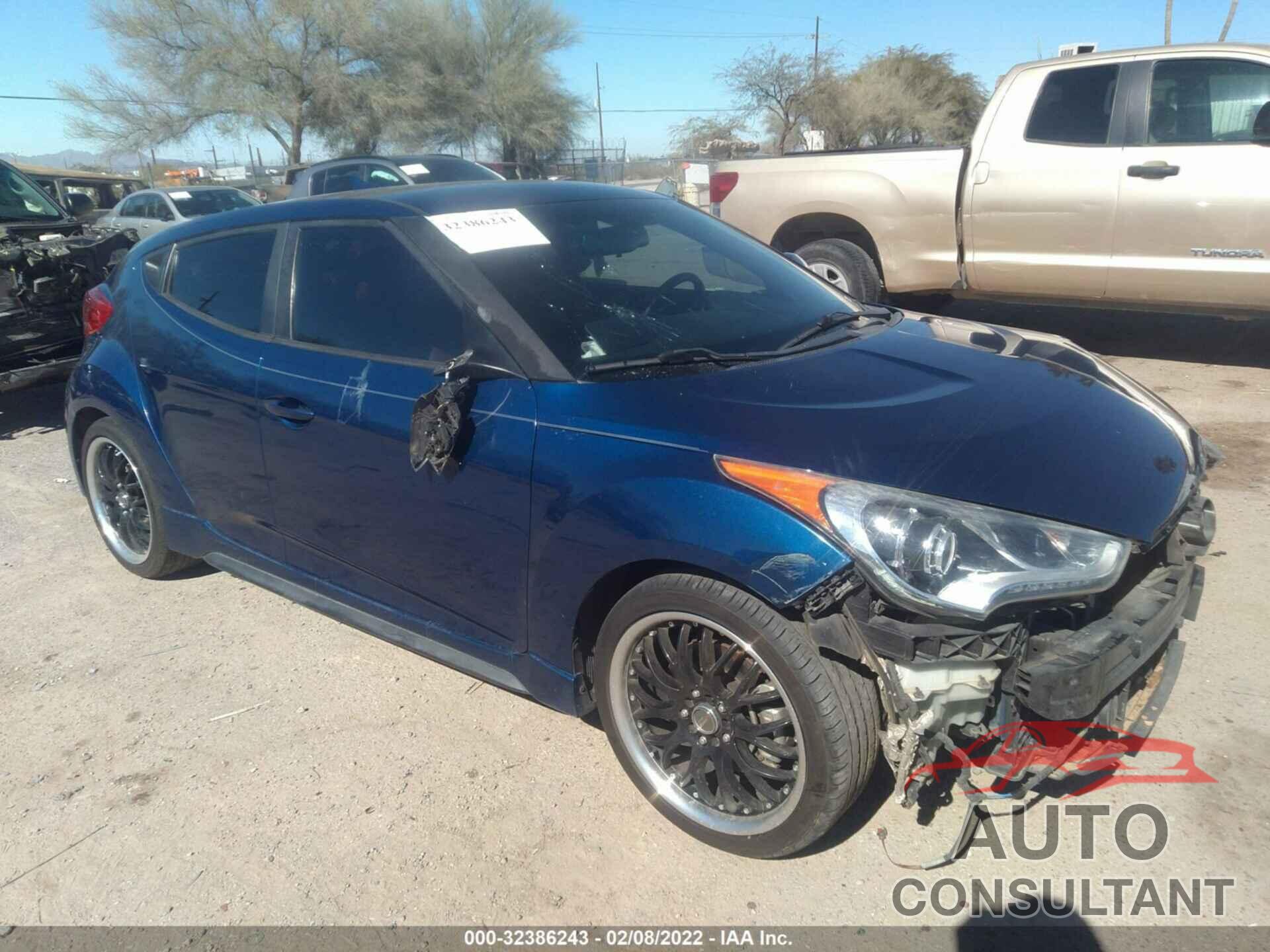 HYUNDAI VELOSTER 2016 - KMHTC6AE4GU286175