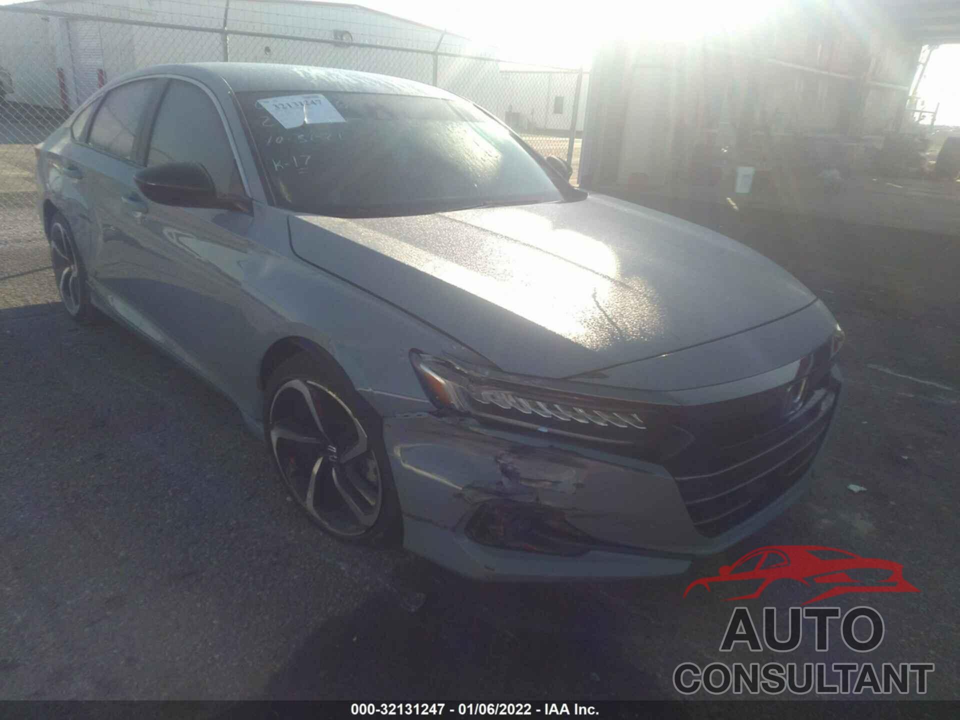 HONDA ACCORD SEDAN 2021 - 1HGCV1F37MA096586