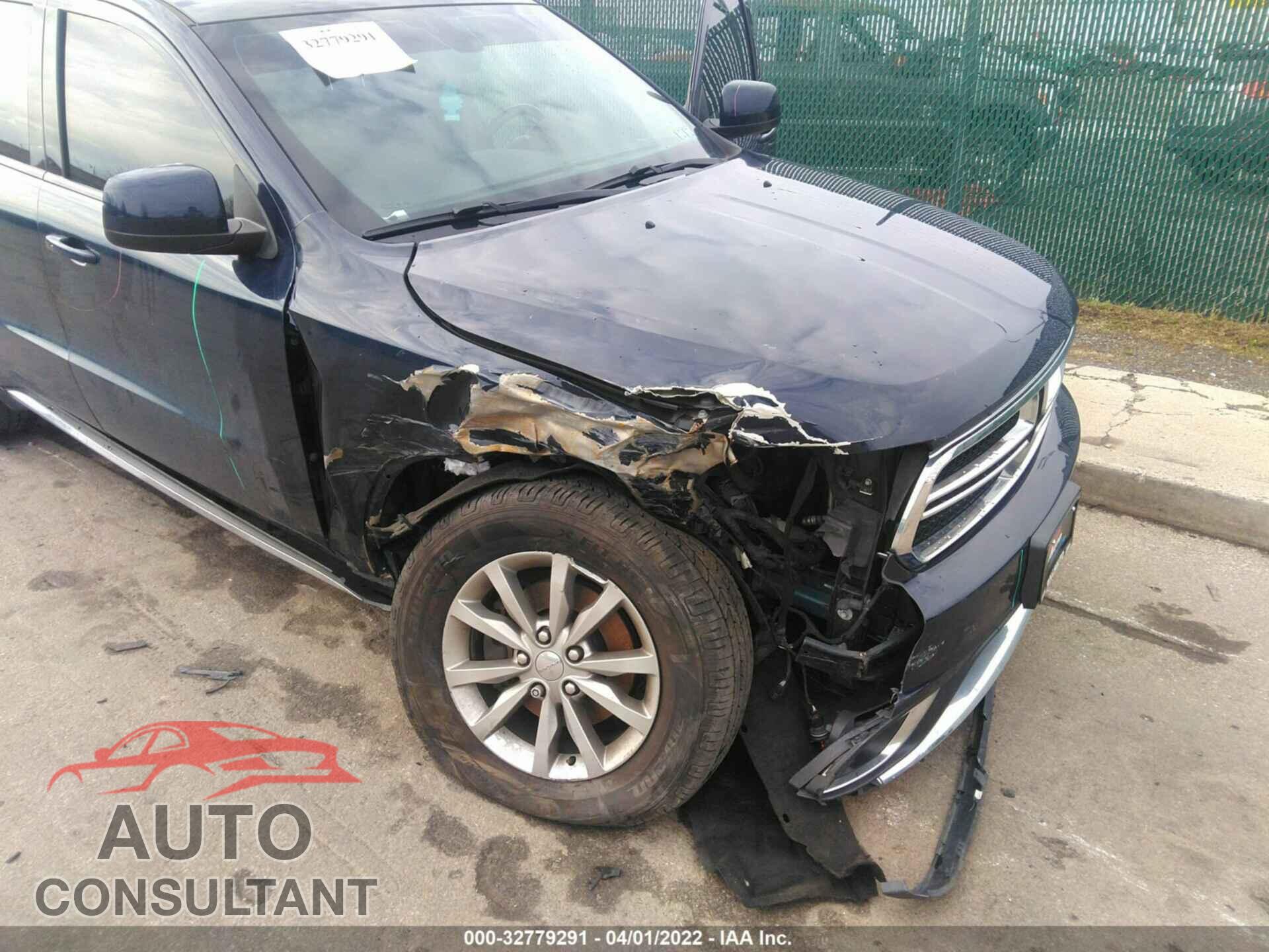 DODGE DURANGO 2017 - 1C4RDJAG2HC690857