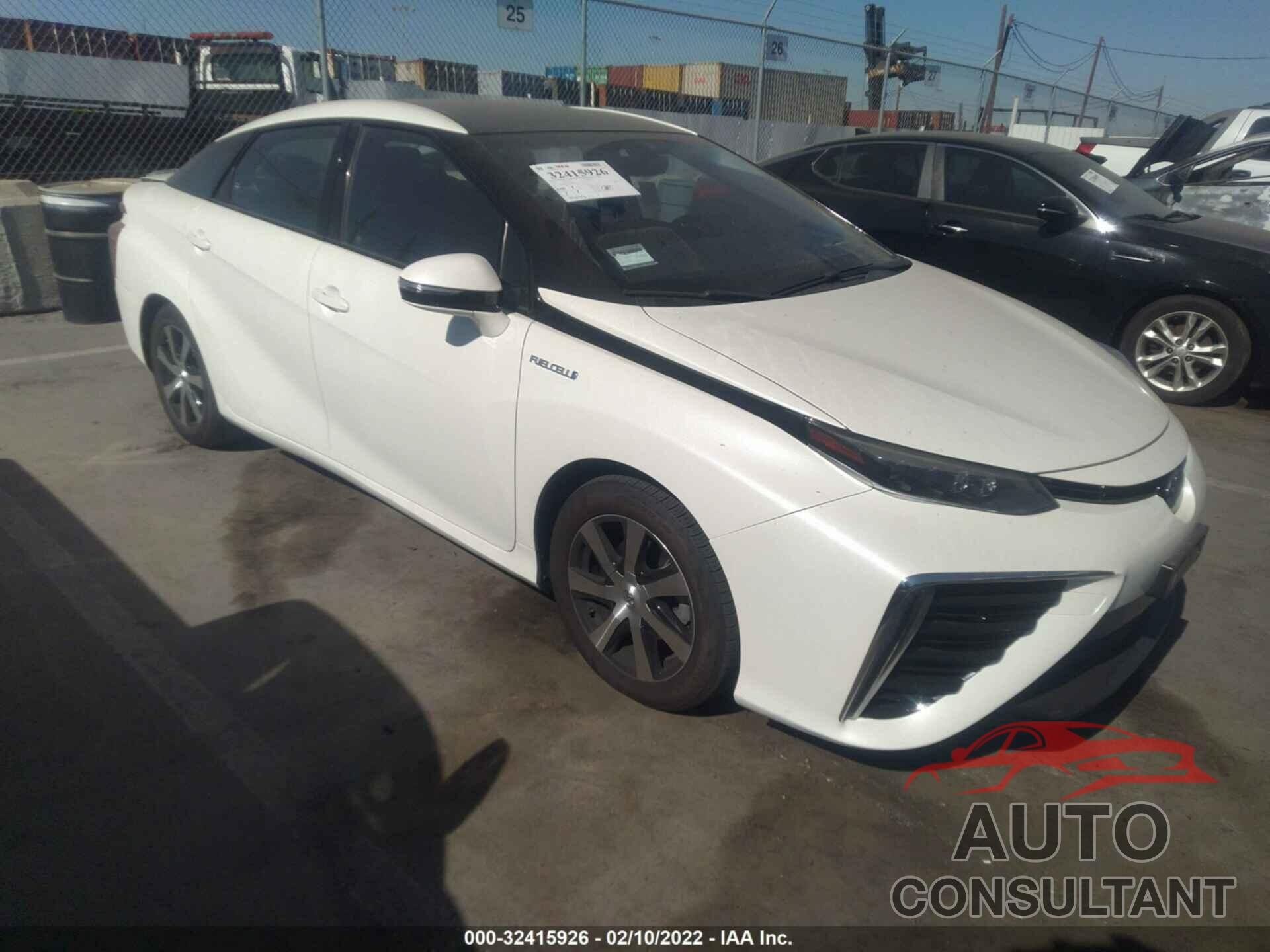 TOYOTA MIRAI 2018 - JTDBVRBD3JA004893