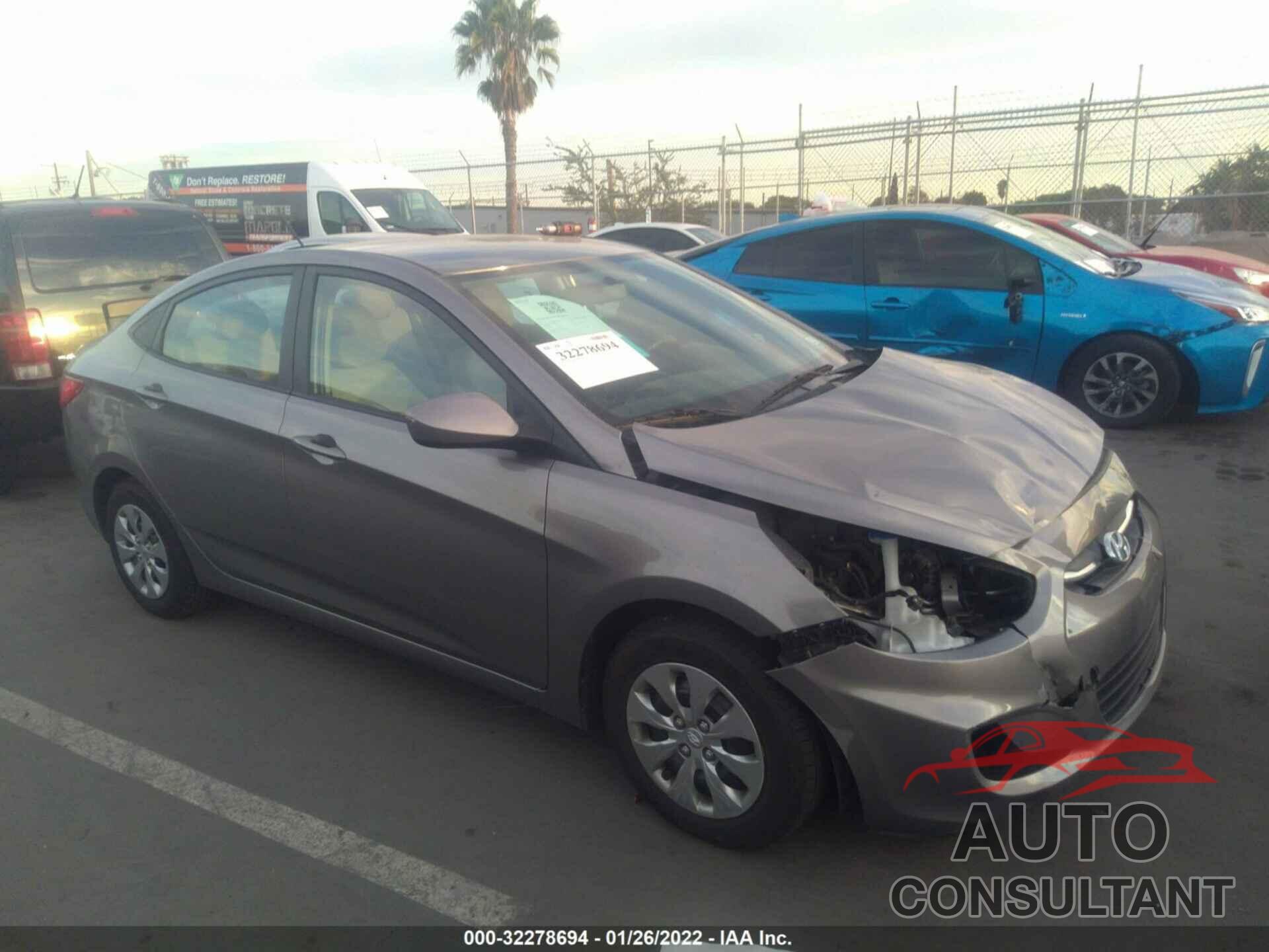 HYUNDAI ACCENT 2017 - KMHCT4AE3HU367495