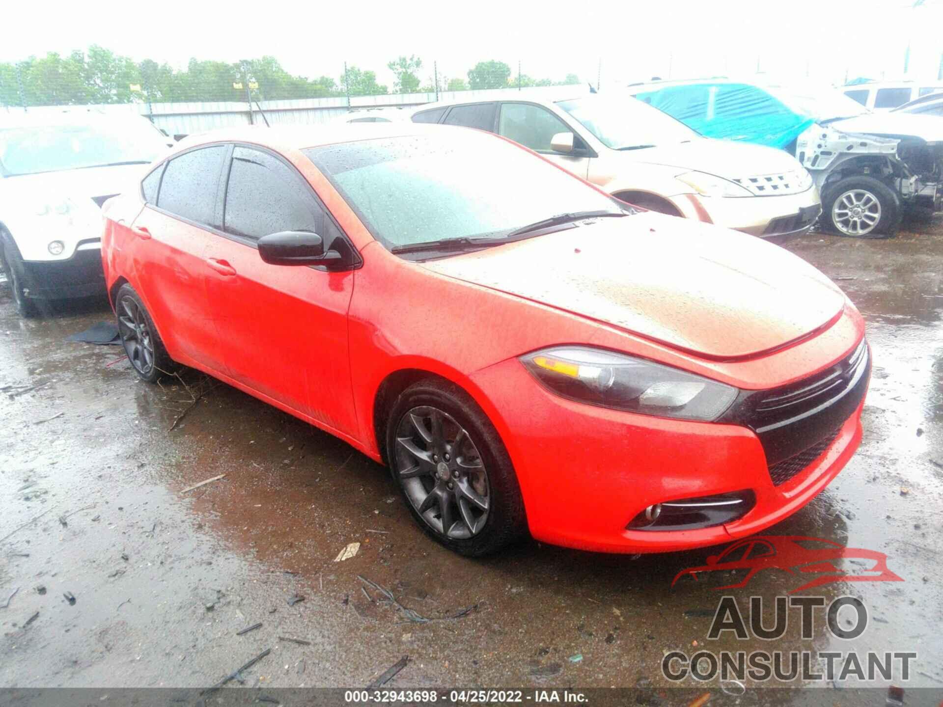 DODGE DART 2016 - 1C3CDFFA2GD816476