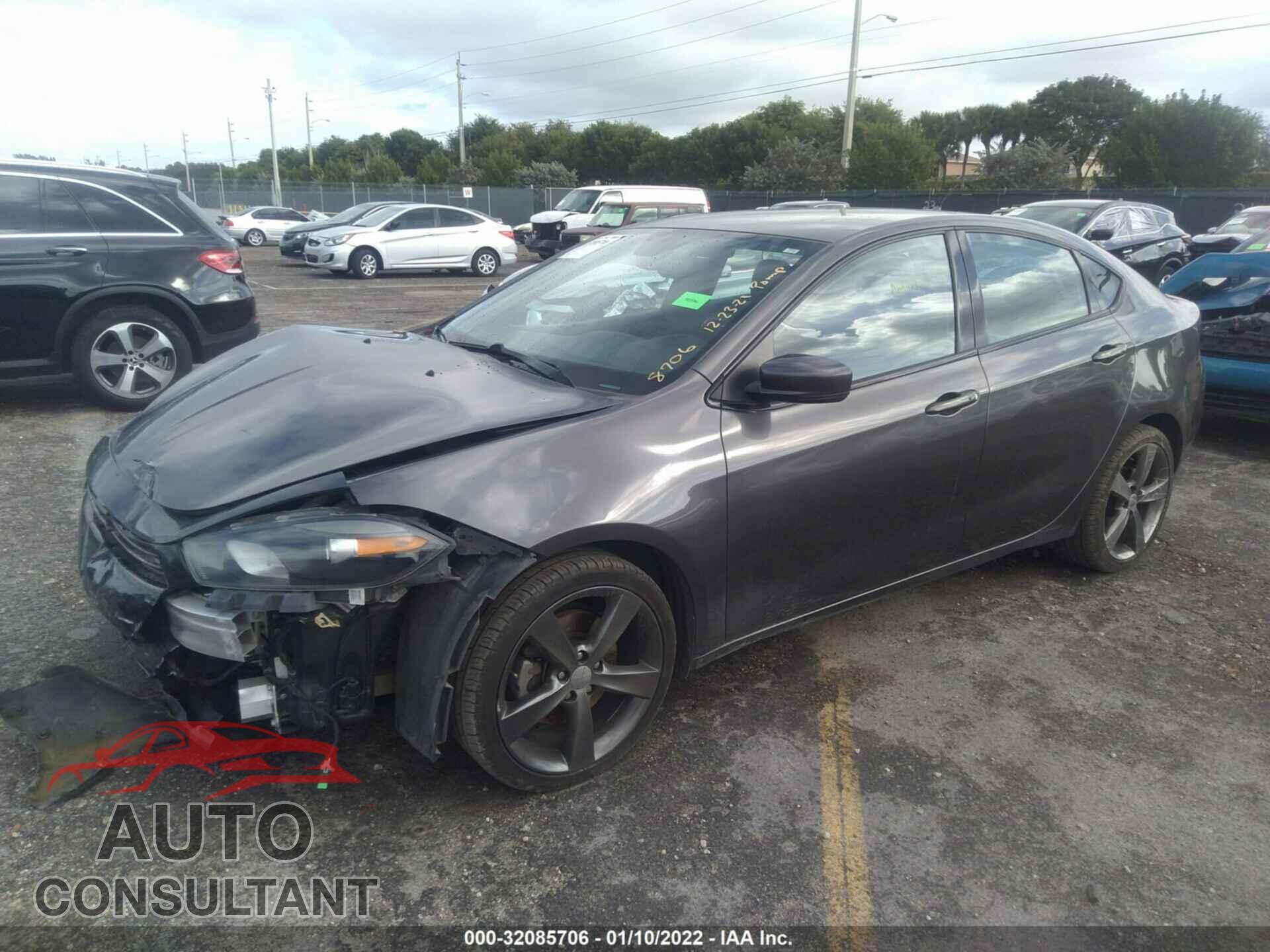 DODGE DART 2016 - 1C3CDFEB4GD578706