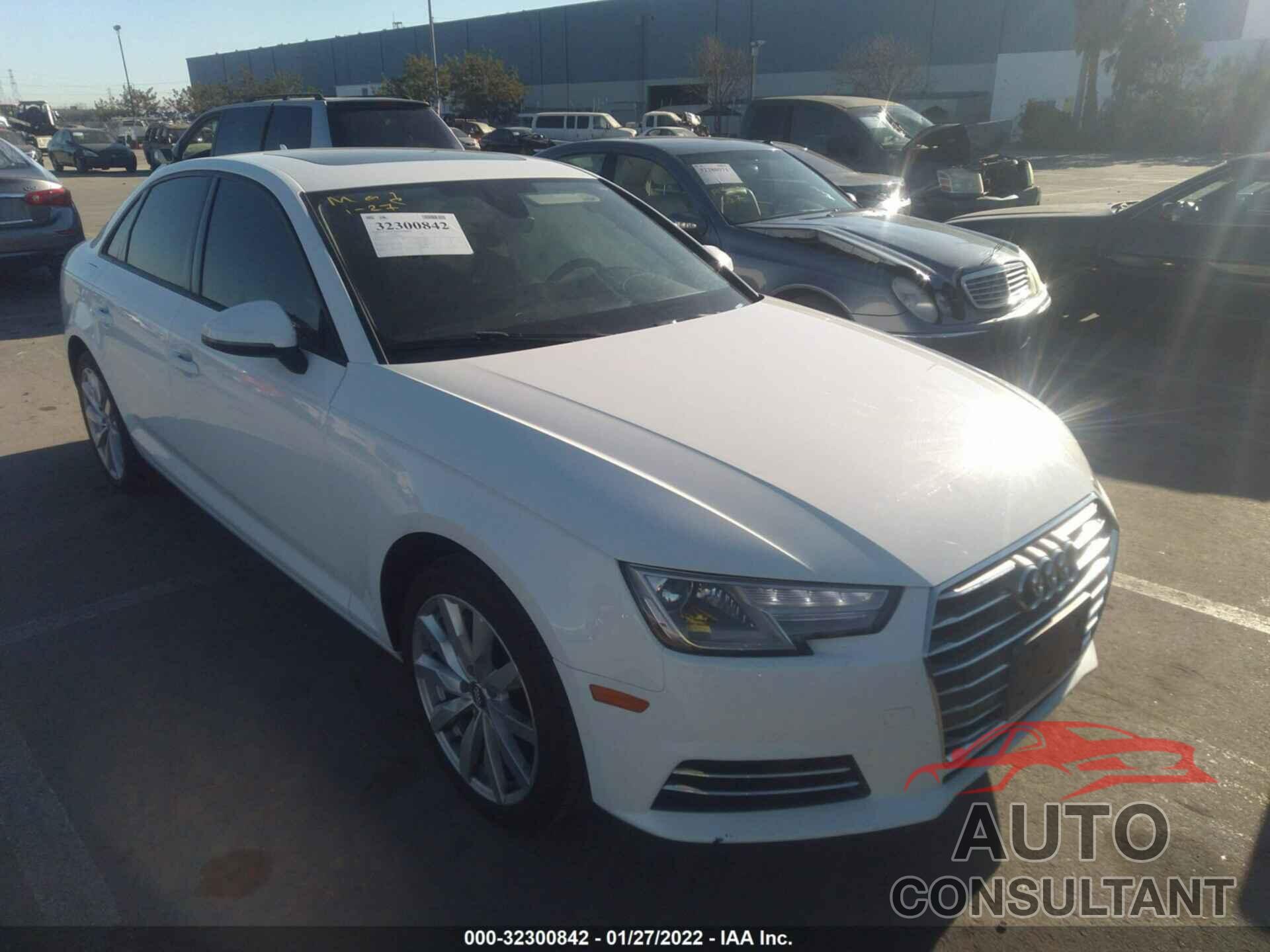 AUDI A4 2017 - WAUGNAF42HN022934